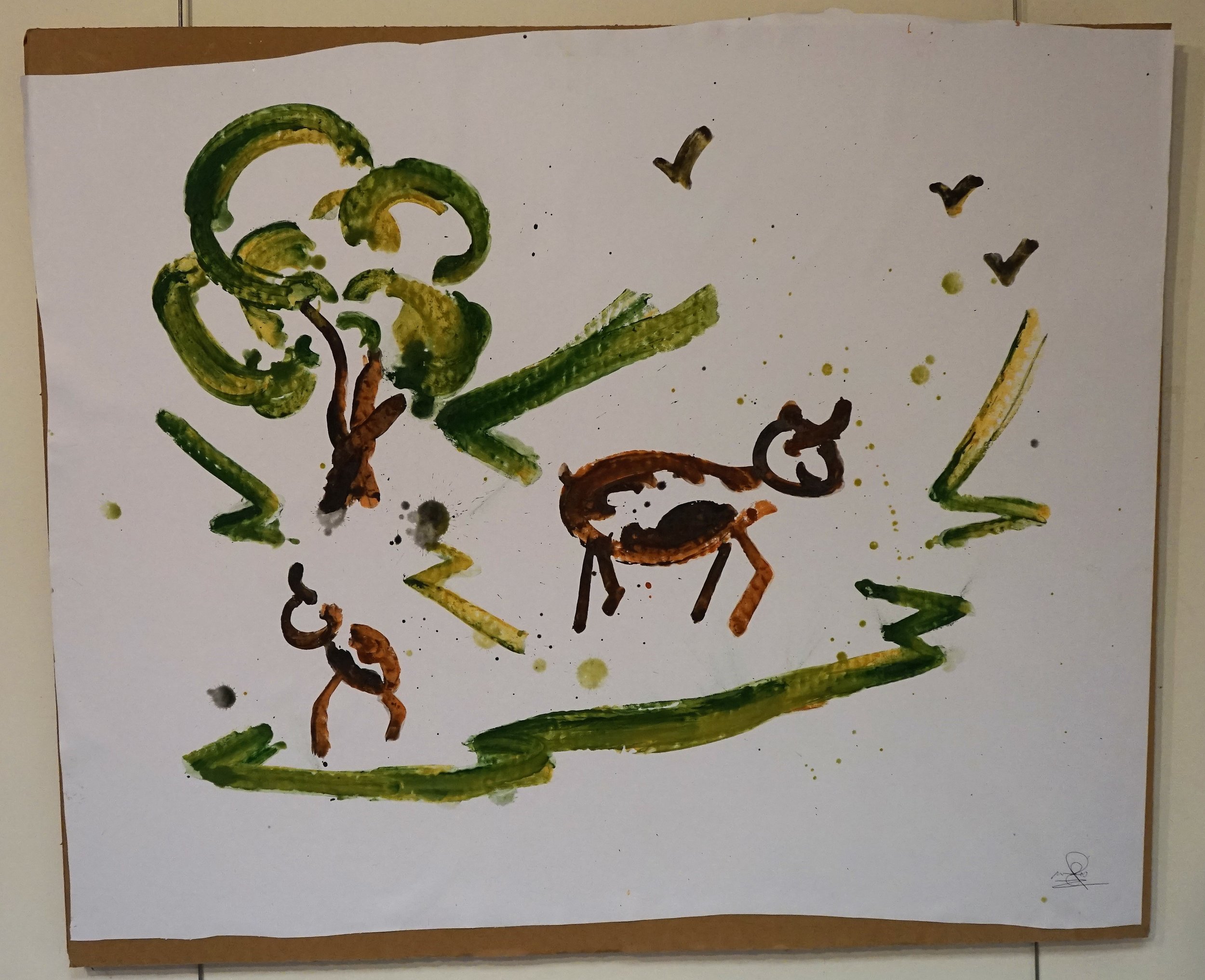 Oasis painting 2
