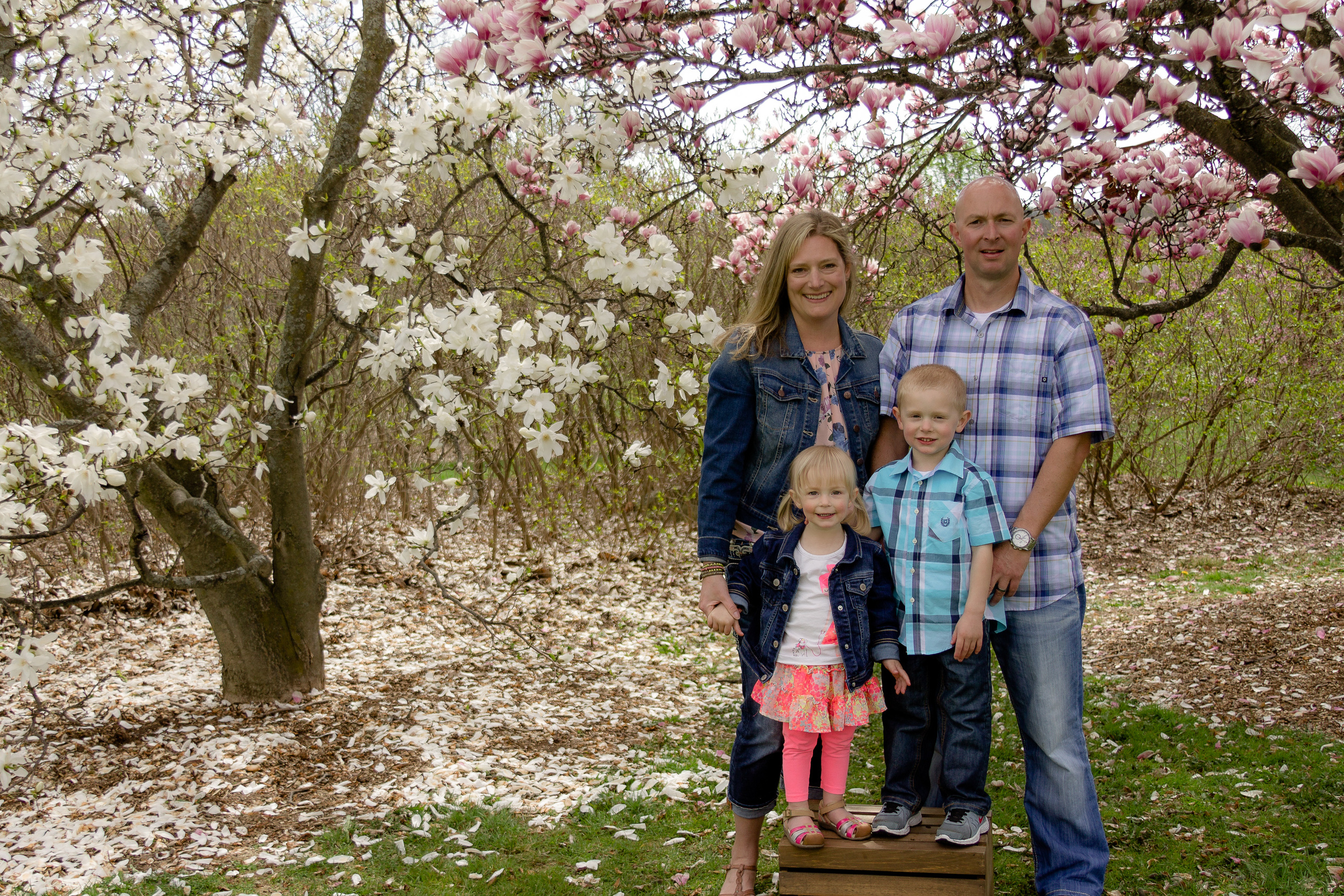 The UW Arboretum made for the perfect spring family session! 