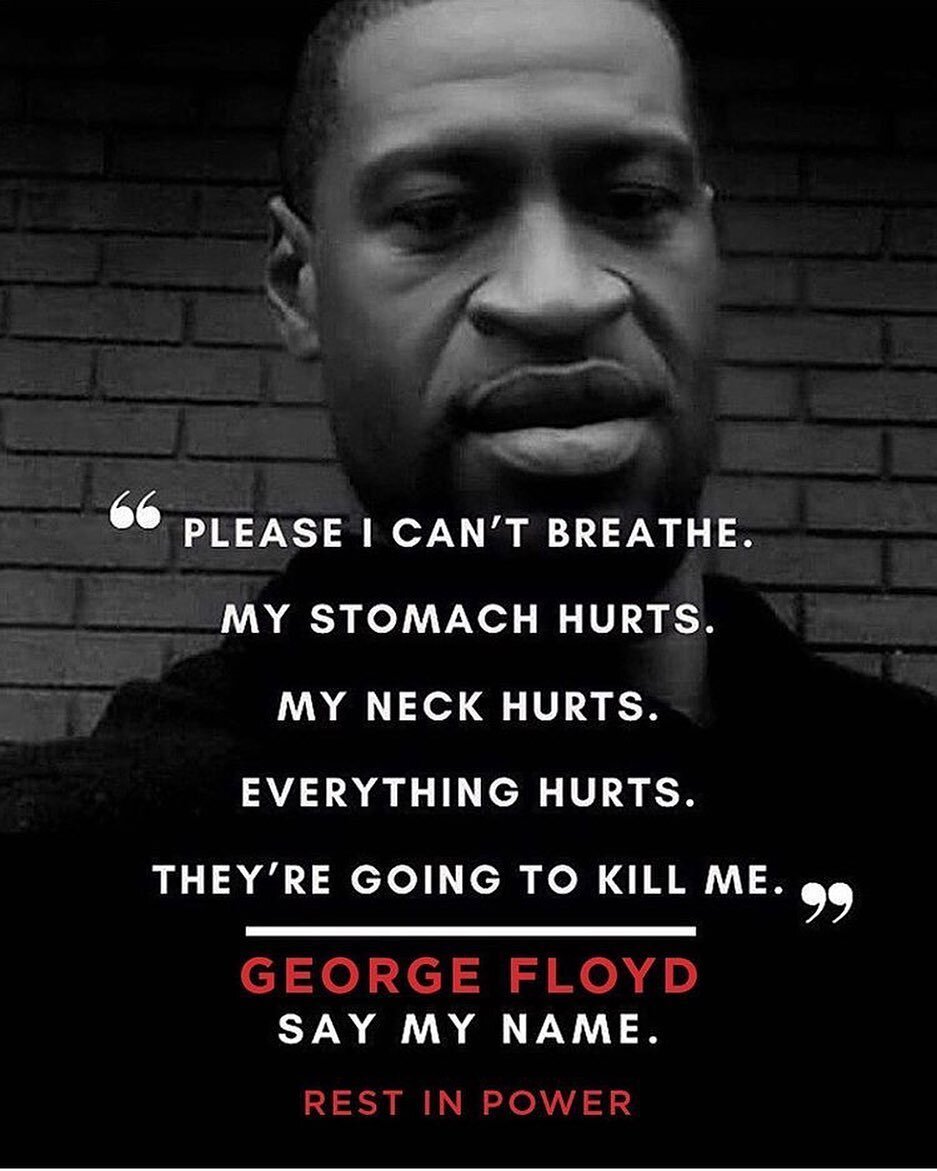 This is just too much!!! 💔😢🙏🏽 #georgefloyd #enoughisenough 
#Sayhisname #istillcantbreathe 
#SickAndTiredOfBeingSickAndTired
#blacklivesmatter