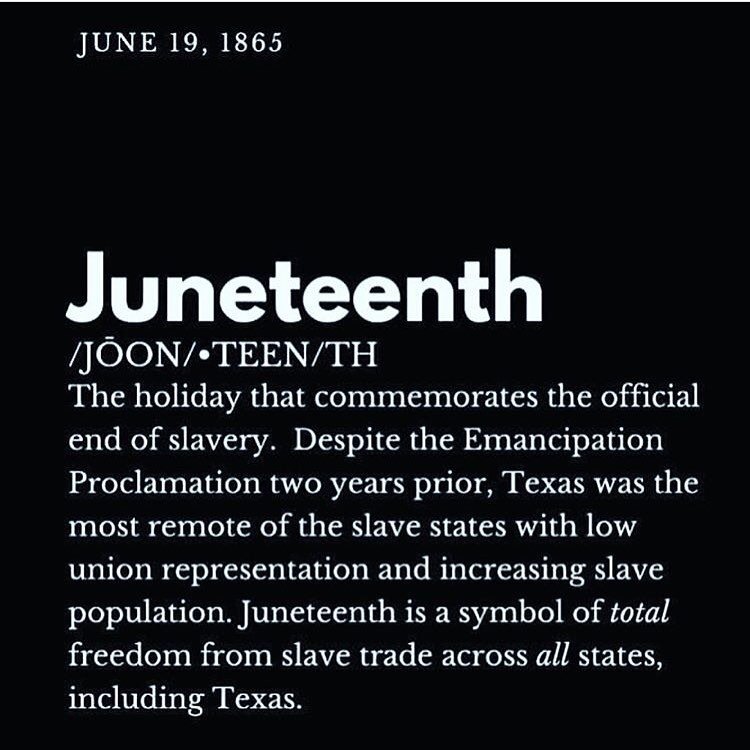 Happy Juneteenth!!! 🙏🏽🙏🏽🖤🖤✊🏽 ✊🏽#happyjuneteenth 
#juneteenthcelebration #Juneteenth
#blacklivesmatter