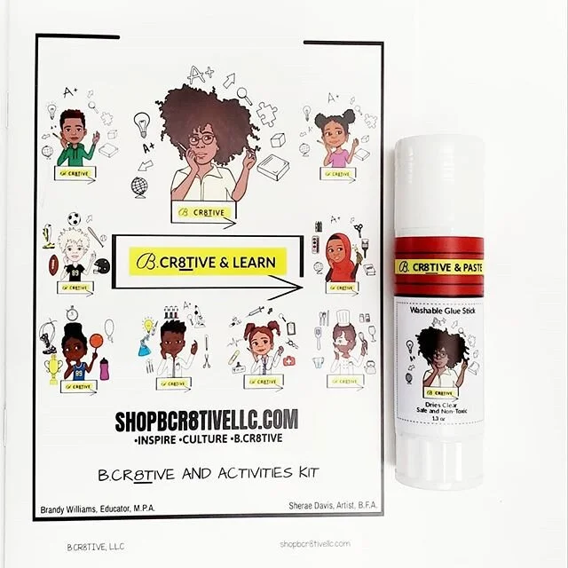 B.CR8TIVE, LLC haS partnered with @sipandpaper &amp; @slmobilepaint to bring you 5 activities to keep your child learning and creating over the summer! -Direct link to this kit is in our bio or go to shopbcr8tivellc.com

Our first week is centered ar