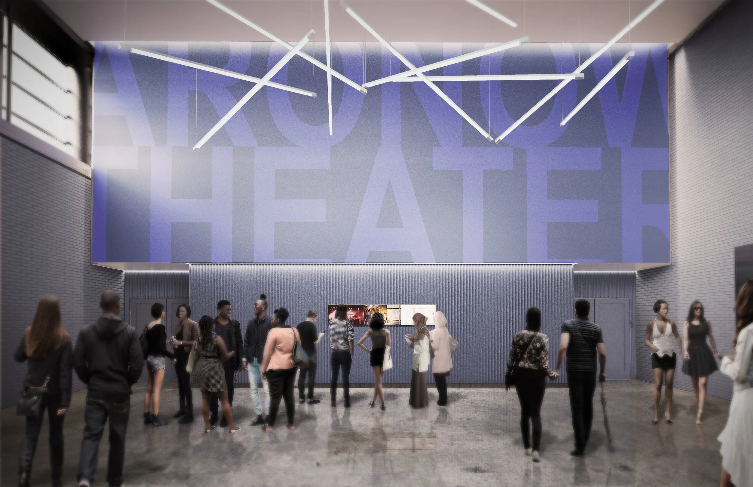 Aronow Theater Lobby