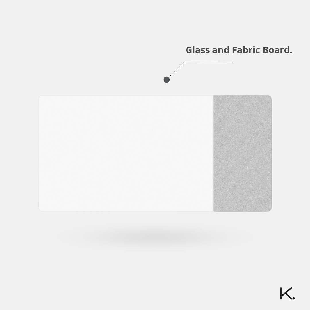 Glass and Fabric Board