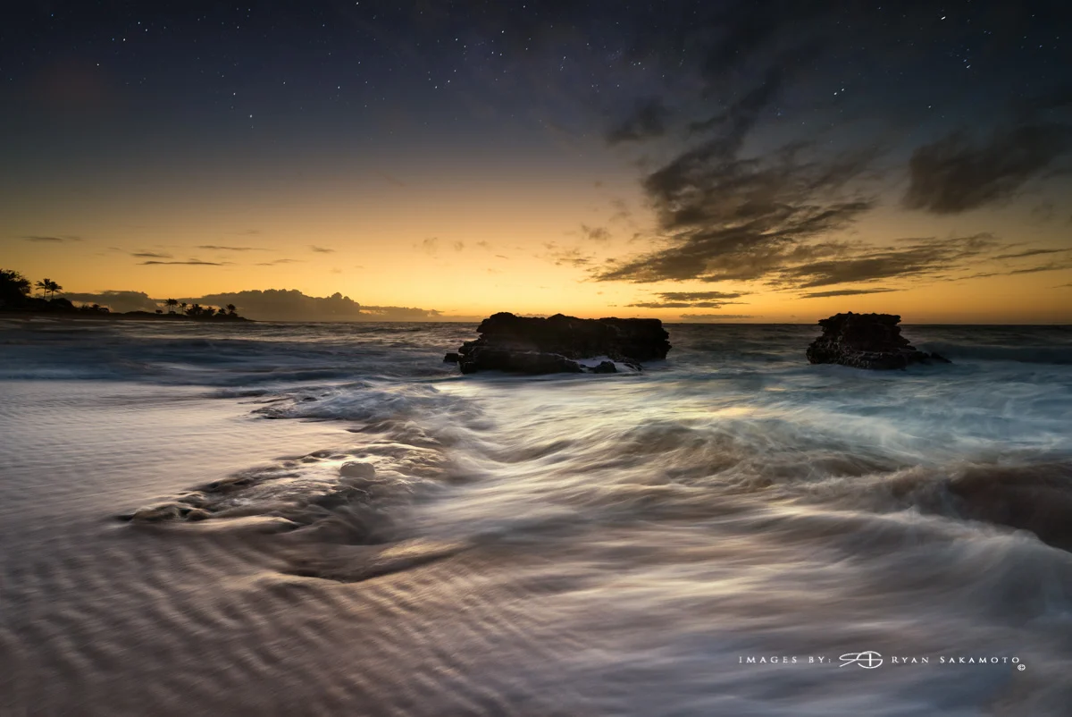 Sandy Beach sunrise Eastside of Honolulu
