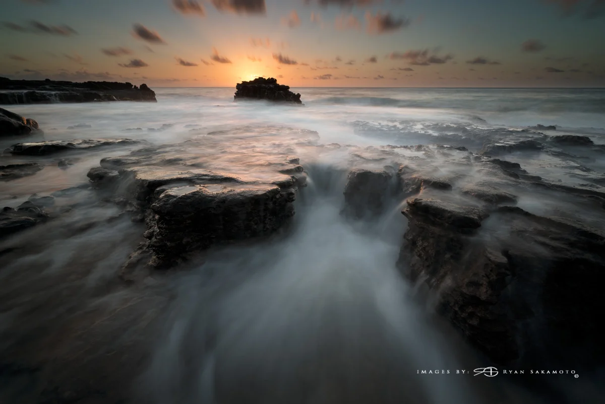 Sunrise at Sandy Beach Honolulu, Hawaii