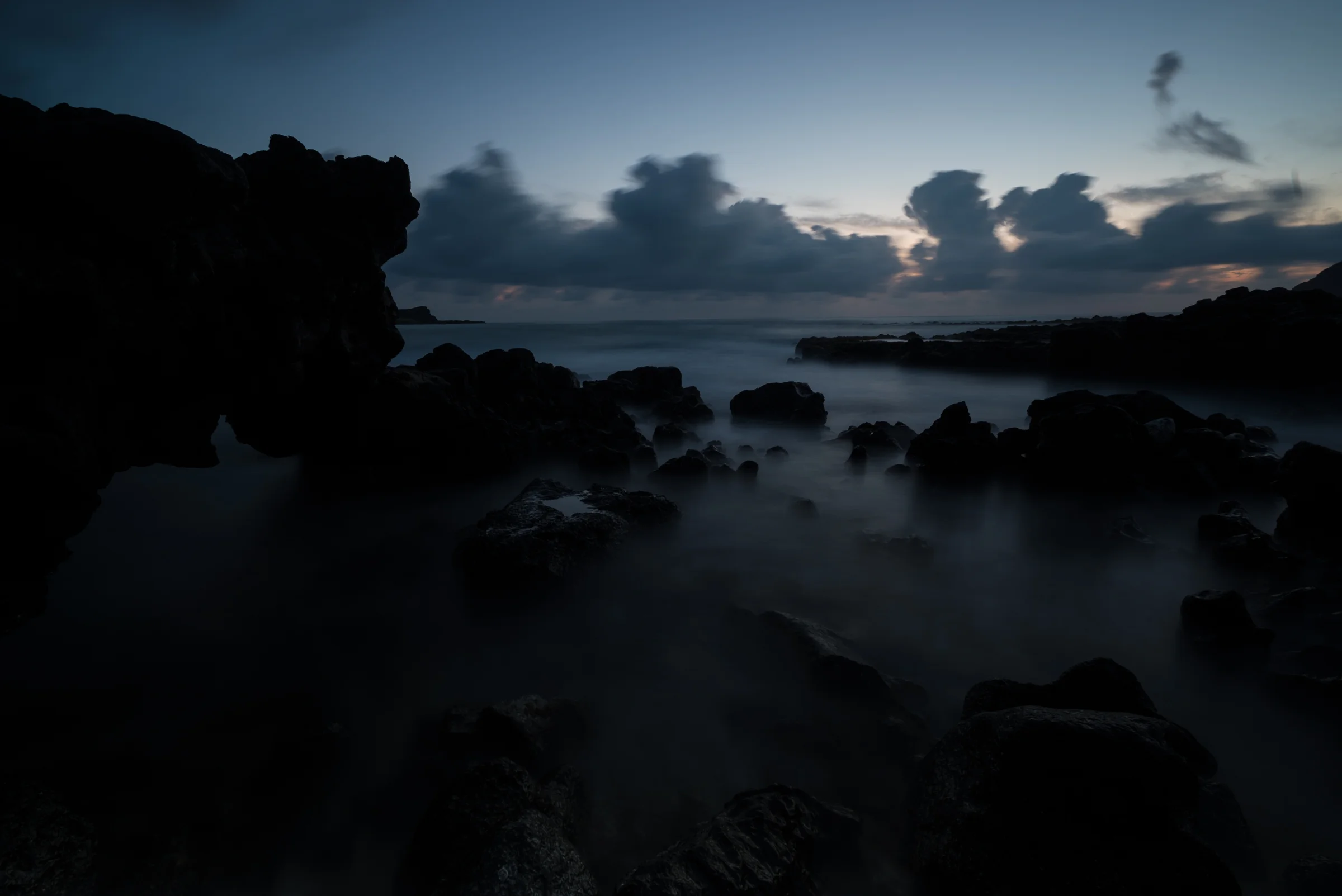 BEFORE 30 sec test shot Sony A7S II / 30 sec. / f/11 / ISO 50 / 6:06am