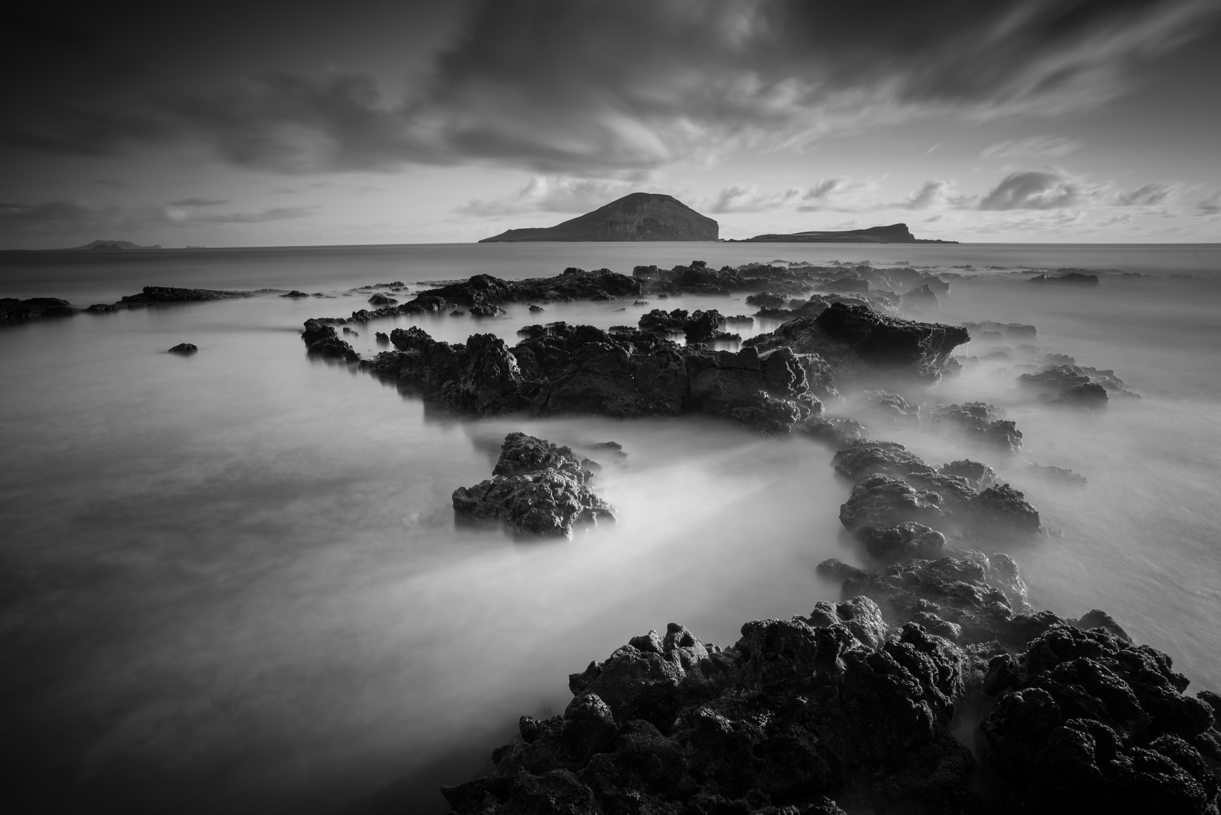Sunrise at Makapuu Beach Park Oahu, Hawaii Stacked Lee Big Stopper & 3 medium soft grad Sony A7S II | 121 sec. | f/11 | ISO 50 | Zeiss Batis 18mm, f/2.8 Edited in Lightroom CC 2015 Copyright 2016 Ryan Sakamoto, All rights reserved