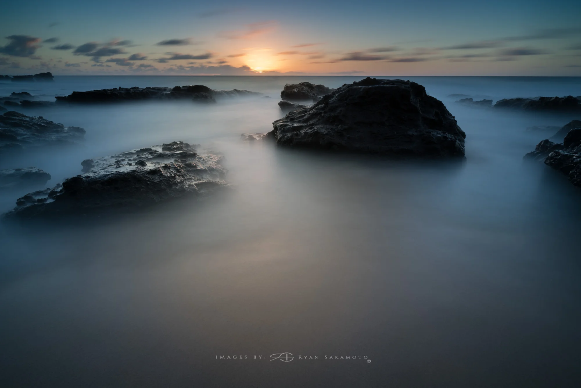 Sunrise Photography Collection Lee Filter Big Stopper & 3 stop medium grad Sony A7S II | 122 sec. | f/8 | ISO 50 | Zeiss Batis 2.8/18mm Edited in Lightroom CC 2015 Copyright 2016 Ryan Sakamoto, All rights reserved