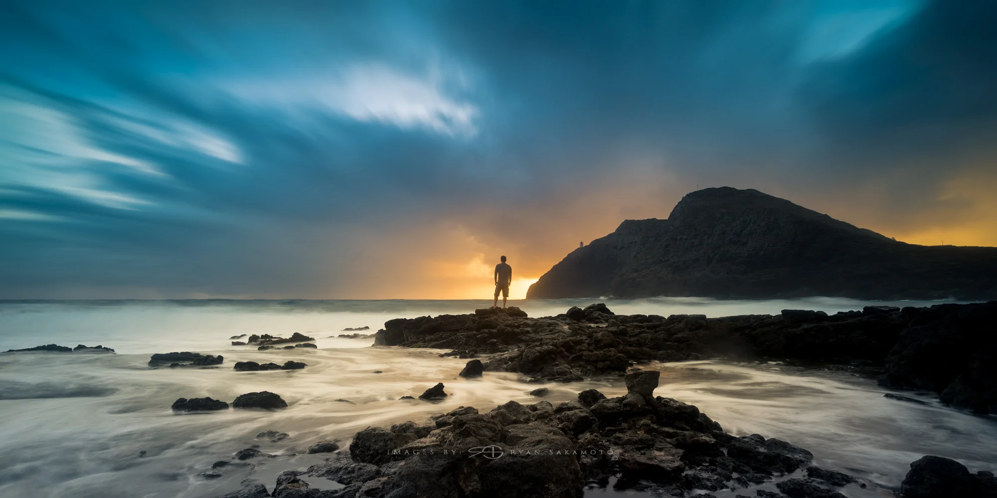 Makapu'u Beach Park Lee Filter Big Stopper & 4 stop medium grad Sony A7S II | 2 sec. | f/8 | ISO 50 | Zeiss Batis 2.8/18mm Edited in Lightroom & Photoshop CC 2017 Copyright 2016 Ryan Sakamoto, All rights reserved