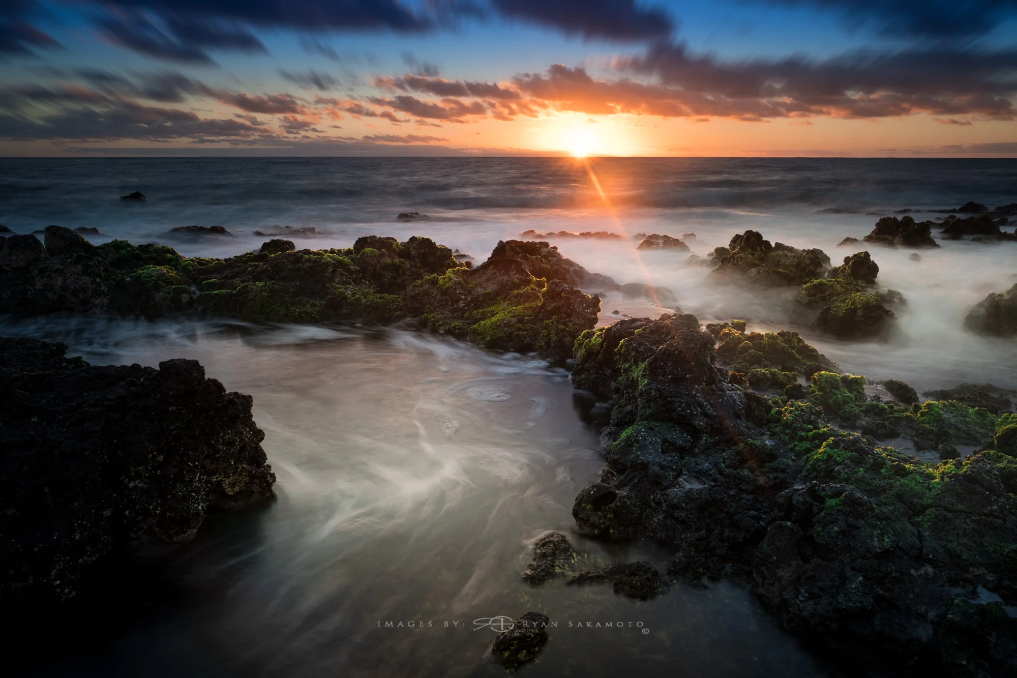 Sunrise from Sandy Beach Park Lee Filter Big Stopper & 4 stop medium grad Fuji XT2 | 1.5 sec. | f/8 | ISO 200 | XF16mm f/1.4 R WR Edited in Lightroom & Photoshop CC 2017 Copyright 2017 Ryan Sakamoto, All rights reserved
