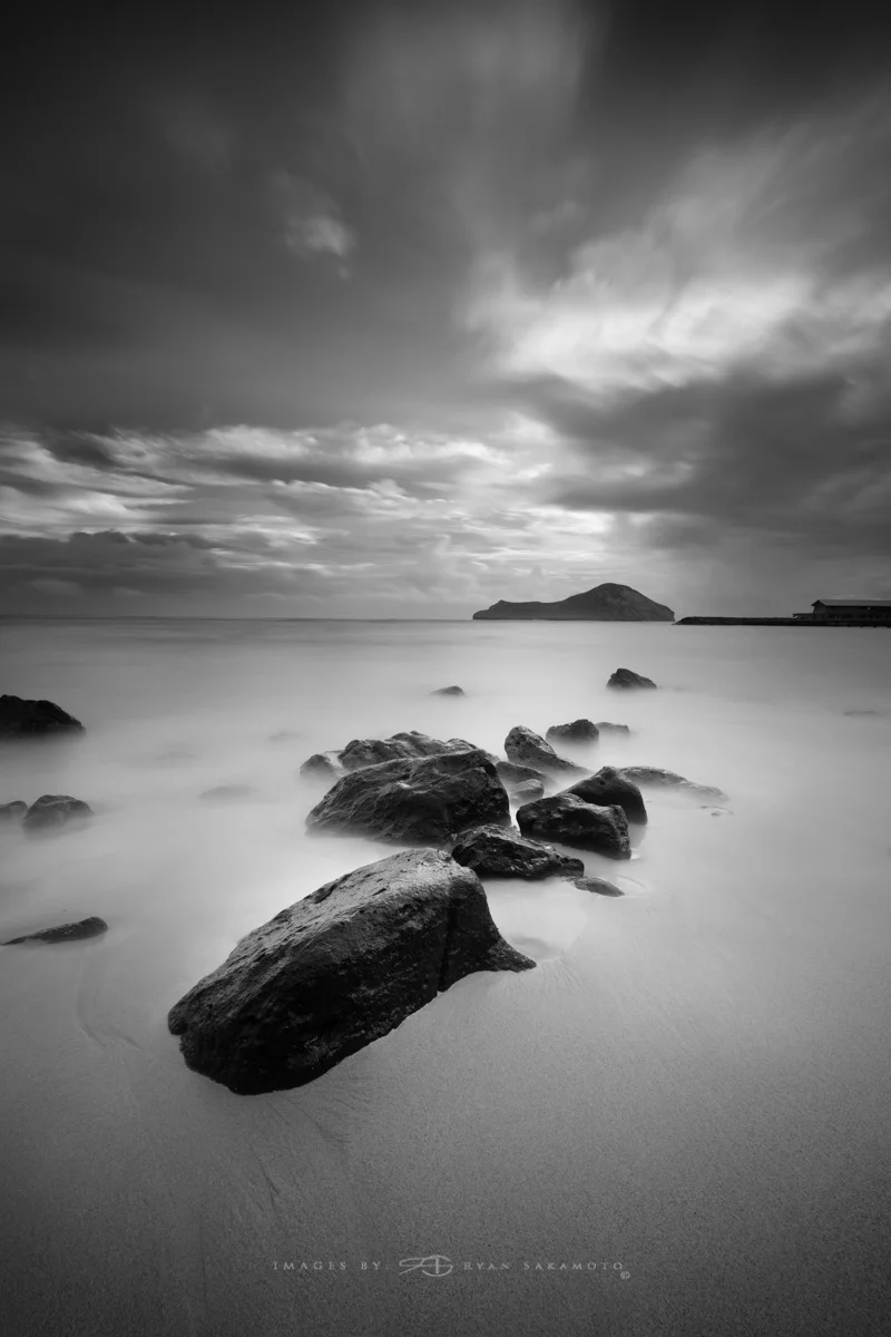 Sunrise from Makai Pier, Honolulu, Hawaii Fuji XT2 | 30 sec. | f/8 | ISO 100 | Fujinon XF 10-24mm f/4 OIS Edited in Lightroom & Photoshop CC 2017 Copyright 2017 Ryan Sakamoto, All rights reserved