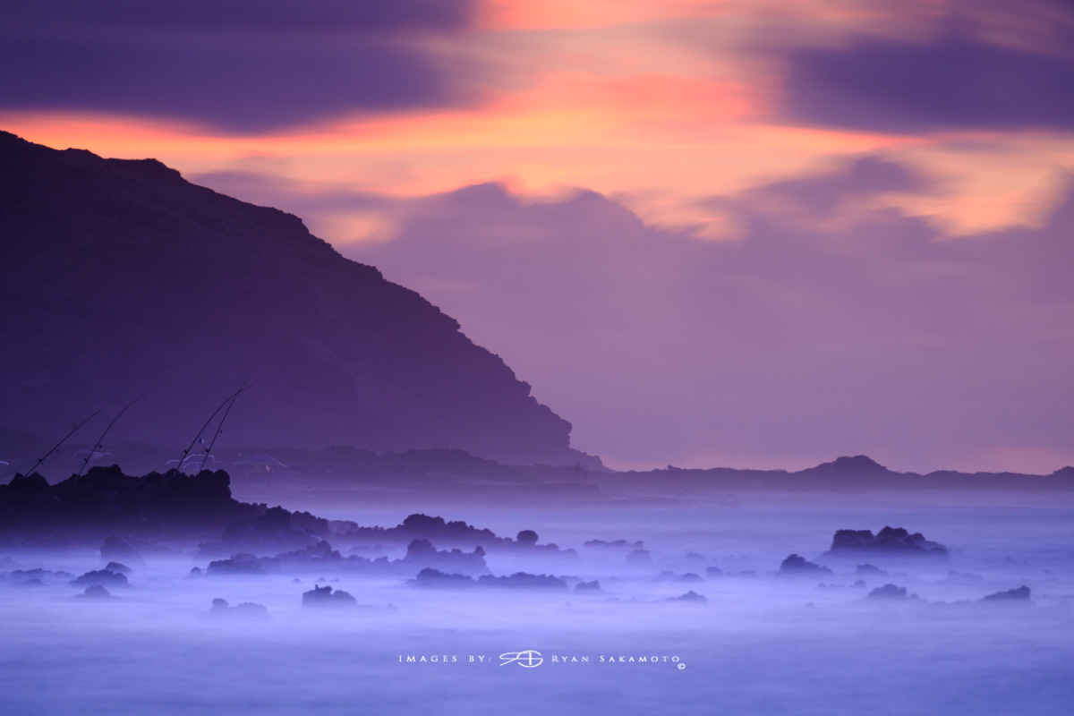 Sunrise at Sandy Beach, Honolulu, Hawaii Fuji XT2 | 60 sec. | f/5.0 | ISO 200 | Fujinon XF100-400mm f/4.5-5.6 R LM OIS WR Edited in Lightroom CC Copyright 2017 Ryan Sakamoto, All rights reserved