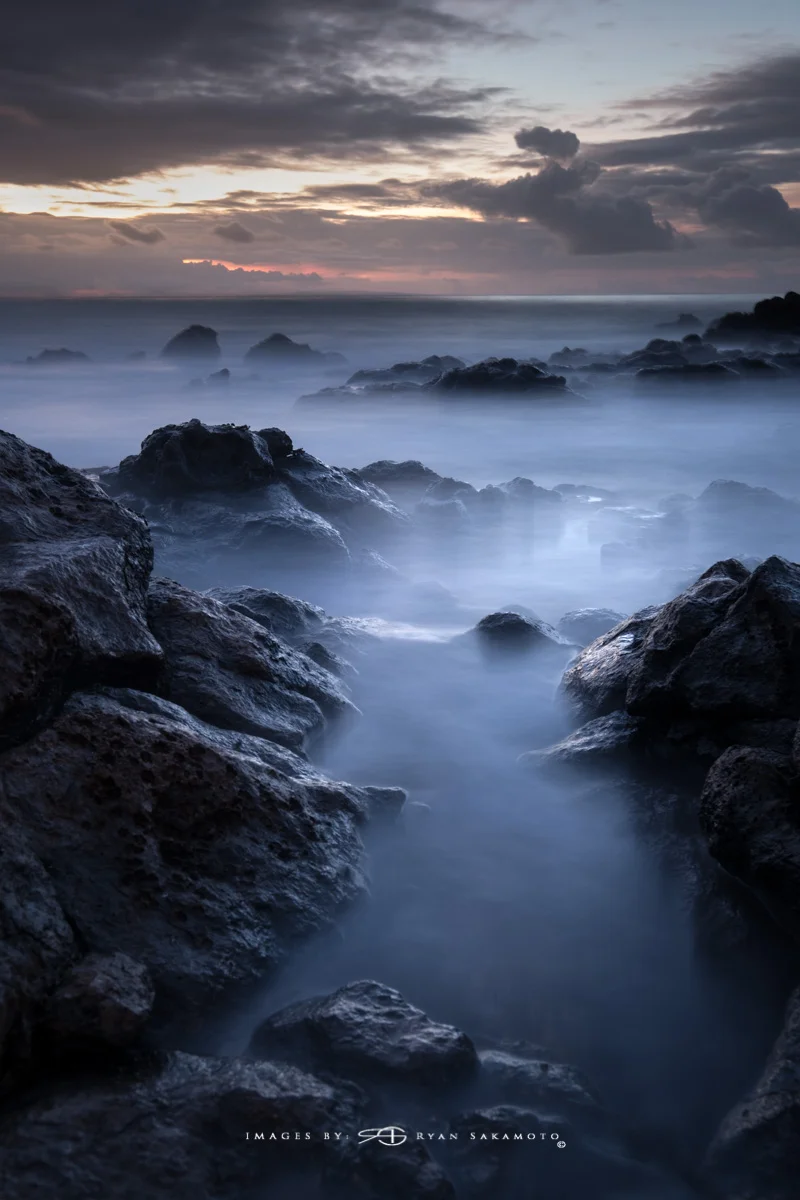 Sunrise from Sandy Beach Park, Honolulu, Hawaii Fuji XT2 | 13 sec. | f/8 | ISO 100 | Fujinon XF 10-24mm F/4 R OIS @24mm Edited in Lightroom & Photoshop CC 2017 Copyright 2017 Ryan Sakamoto, All rights reserved