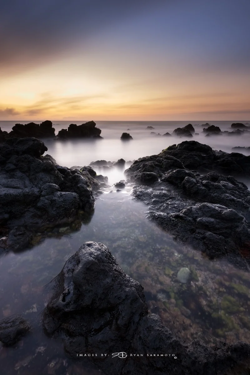 Sunrise from Sandy Beach Park, Honolulu, Hawaii Fuji XT2 | 240 sec. | f/8 | ISO 100 | Fujinon XF 10-25mm F/4 R OIS @10mm BREAKTHROUGH stacked filters, 3-stop soft 100x150mm GND, 3-stop hard reverse 100x150 Grad & 6-stop 100mm ND Edited in Lightroom & Photoshop CC 2017 Copyright 2017 Ryan Sakamoto, All rights reserved