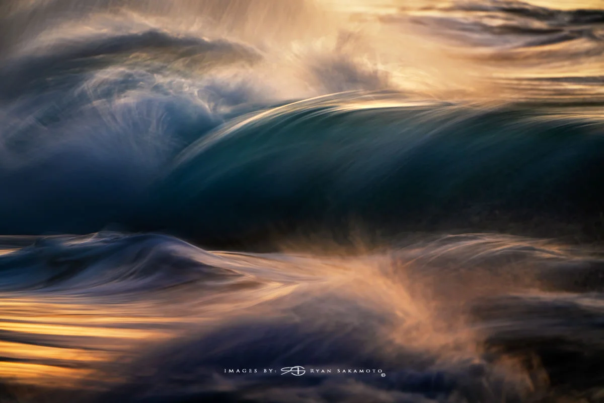 Sunrise from Sandy Beach, Hawaii Long Exposure Fine Art Wave Photography Collection Sony A7R III | 1/4 sec. | f/8 | ISO 400 | Sony FE 100-400mm GM OSS + 1.4X Teleconverter Breakthrough Photography 100x100, 3 stop ND Filter Edited in Lightroom Classic & Photoshop CC 2018 Copyright 2018 Ryan Sakamoto, All rights reserved