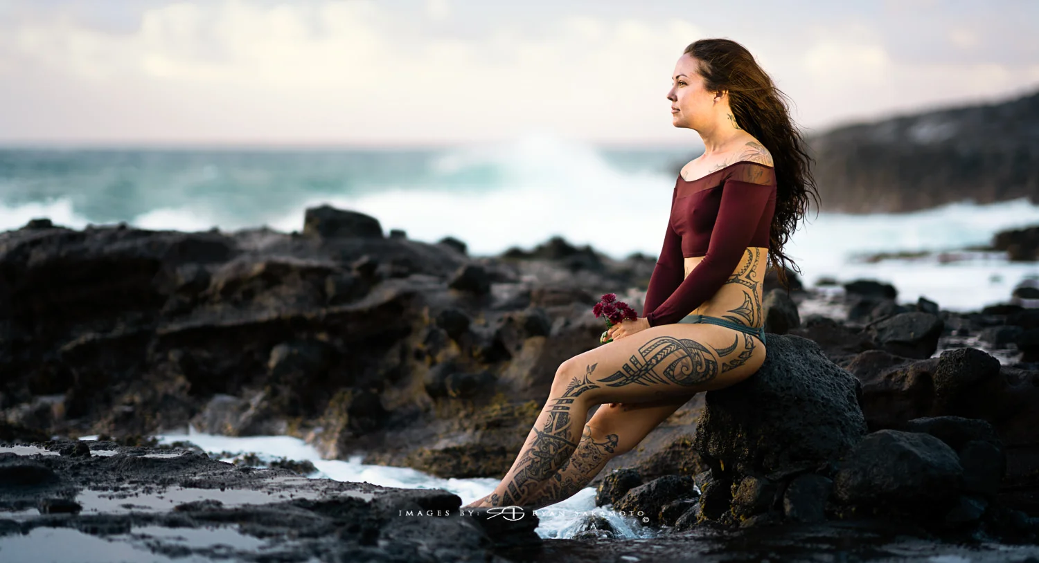 Inked Swimsuit Shoot Model: Angel Payne Sony A7R III | 1/500 sec. | f/1.4 | ISO 160 | Sony FE 85mm F1.4 GM Edited in Lightroom Classic & Photoshop CC 2018 Copyright 2018 Ryan Sakamoto, All rights reserved