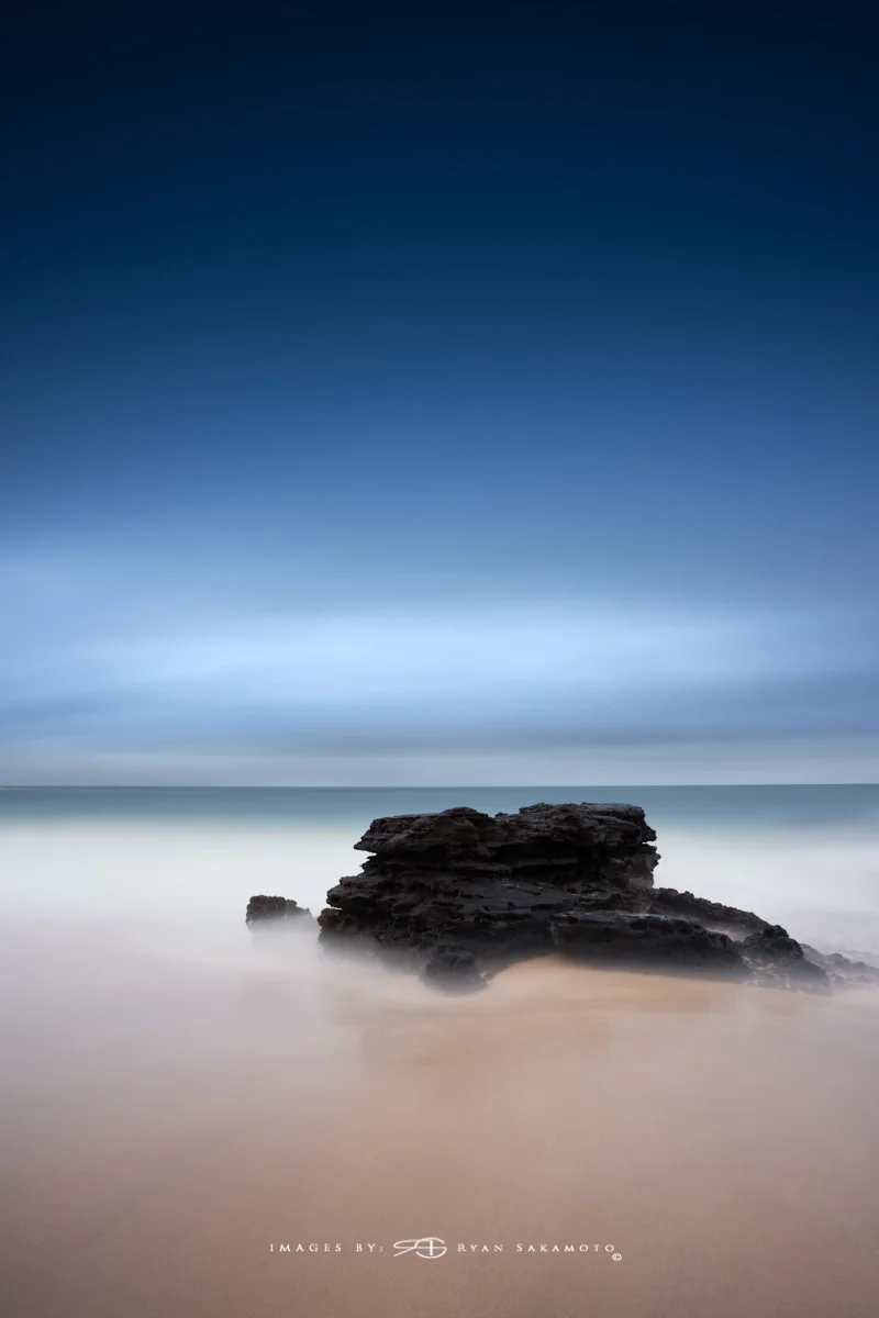 Sunrise from Sandy Beach, Hawaii 5 image composite. Shutter times ranging from 2sec to 4 minutes Sony A7R III | 181 sec. | f/9 | ISO 100 | Sony FE 16-35mm GM F/2.8 Breakthrough Photography 100x150, 3 stop Soft ND Grad Filter & X4 100mm 10 stop filter Edited in Lightroom Classic & Photoshop CC 2018 Copyright 2019 Ryan Sakamoto, All rights reserved