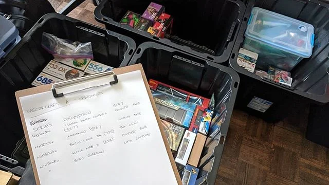 How do you keep your collection organized?