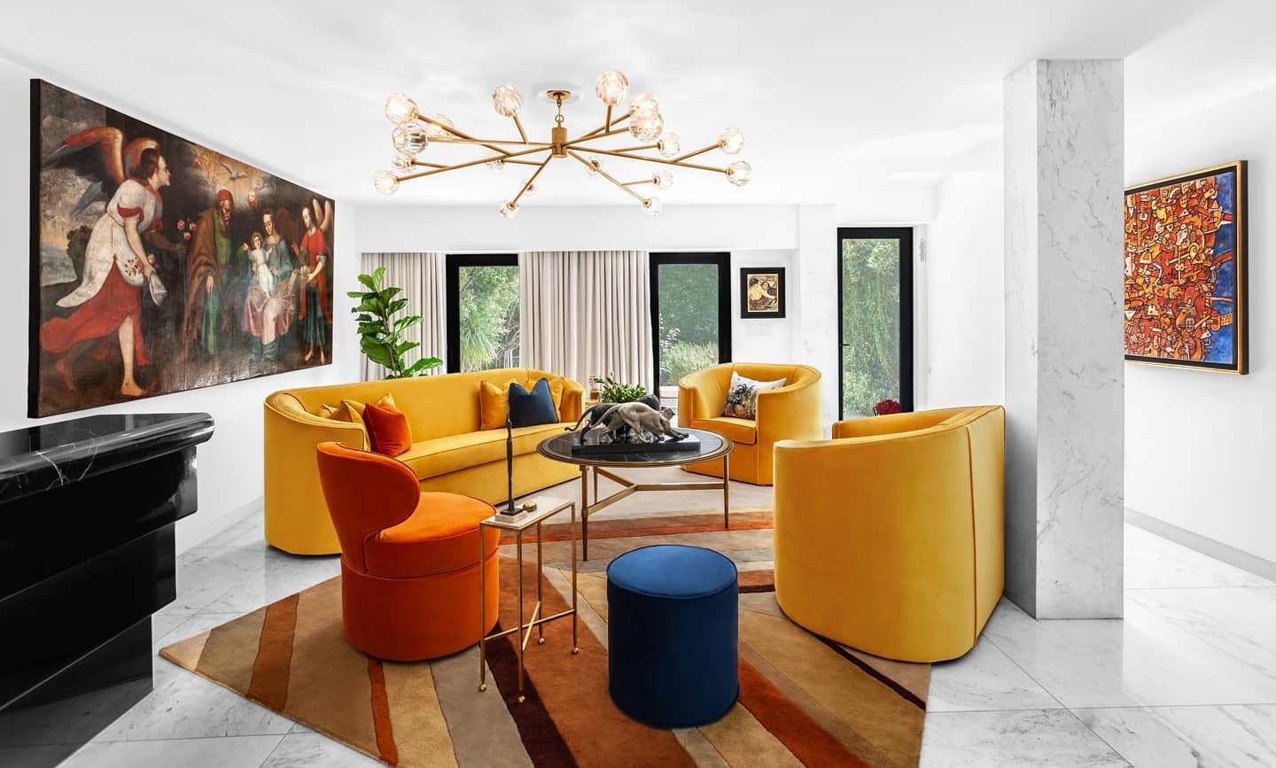 ▪️ Living Room from my project with @revelryeventdesign x @celiosdesign ▪️ Designed by Edgardo Zamora and Celio Almeida
