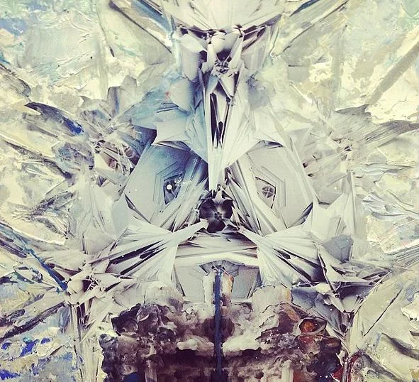 Celestial Cathedral (Detail) 36" x 36"