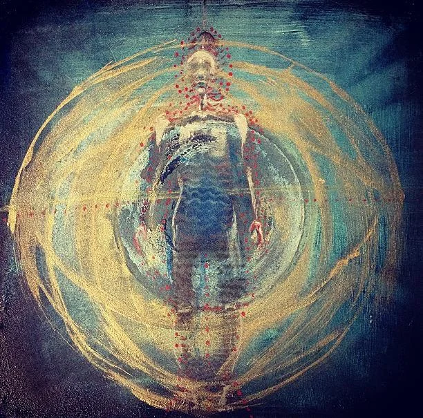 Energetic Being 36" x 36"