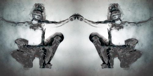 Gemini ink on paper 20" x 10"