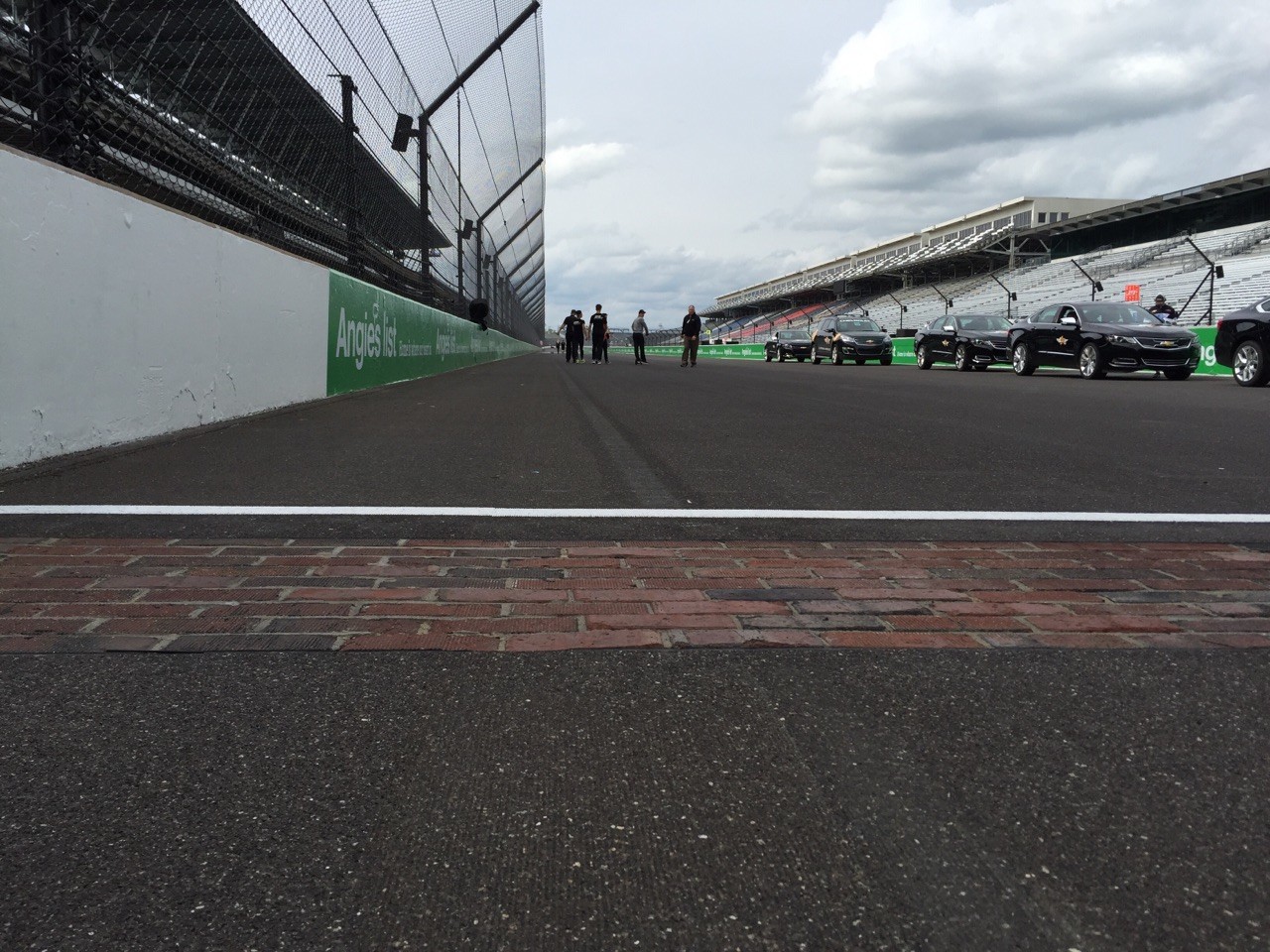 Indy's yard of bricks