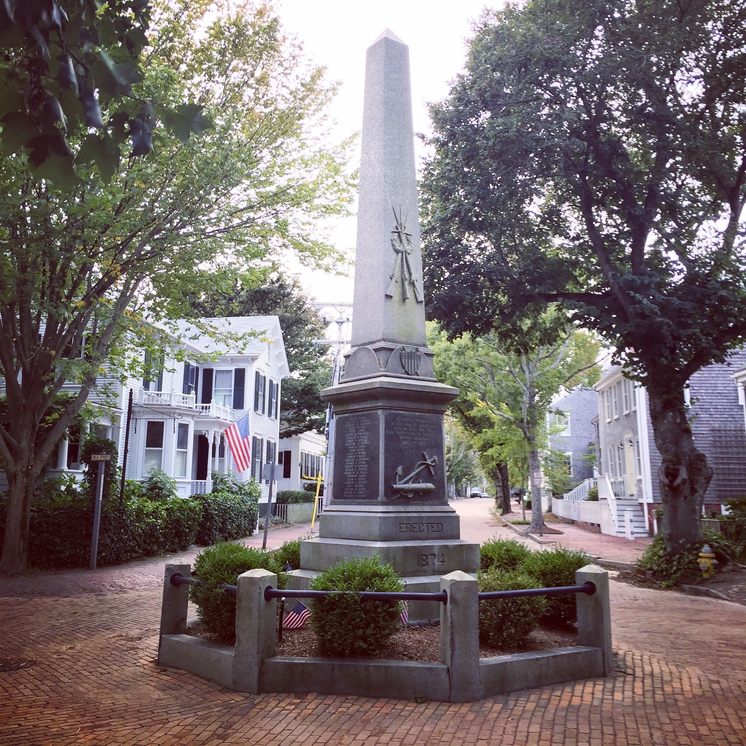 Nantucket Civil War Memorial, October 2015