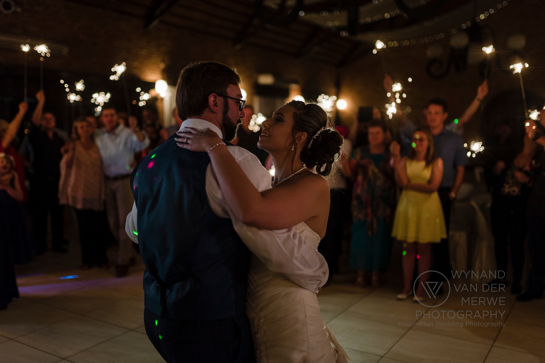 Sparkler first dance