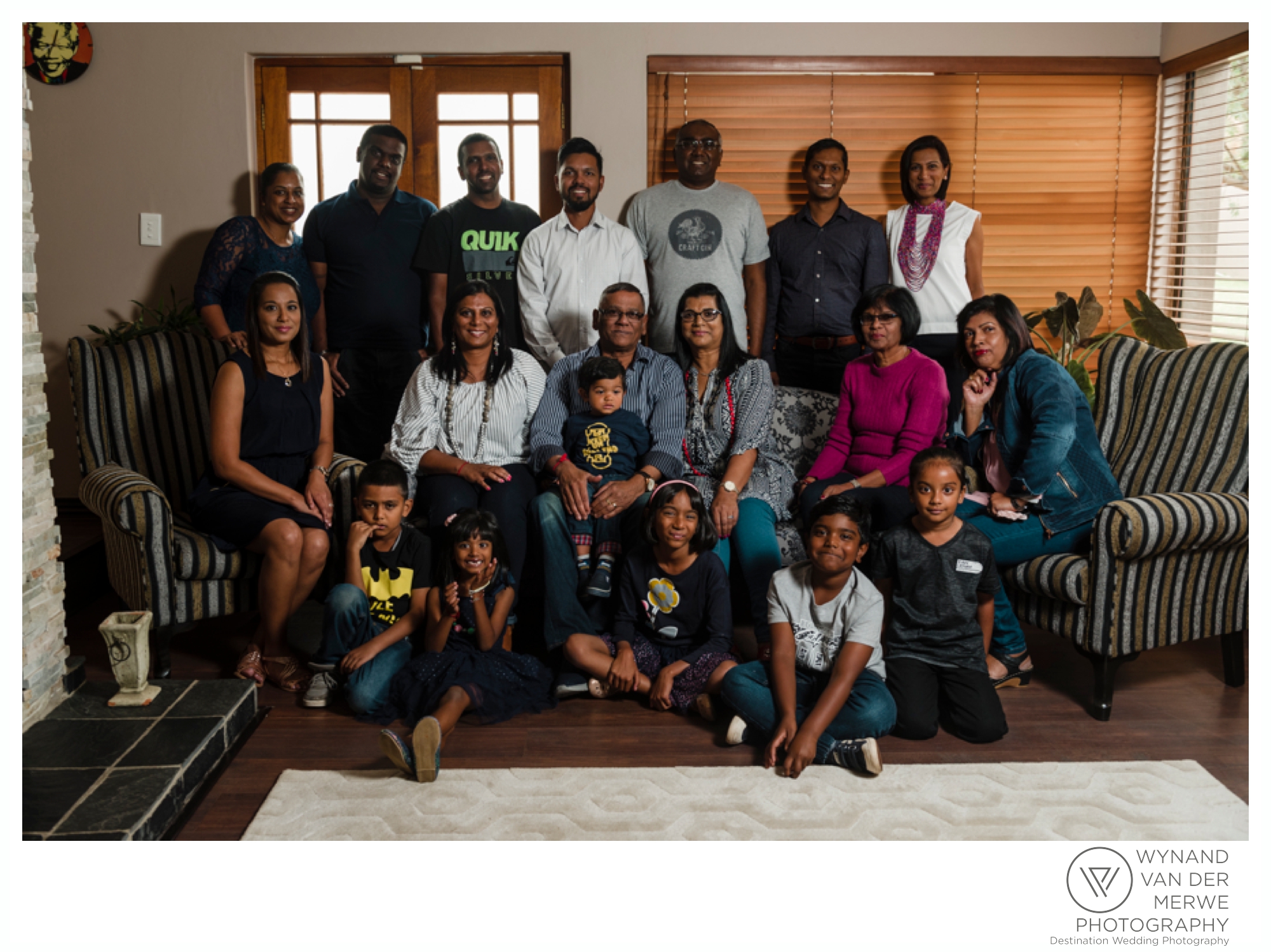 I had so much fun capturing the joy and energy of Linda and her family. Family photography on location, oh what fun.