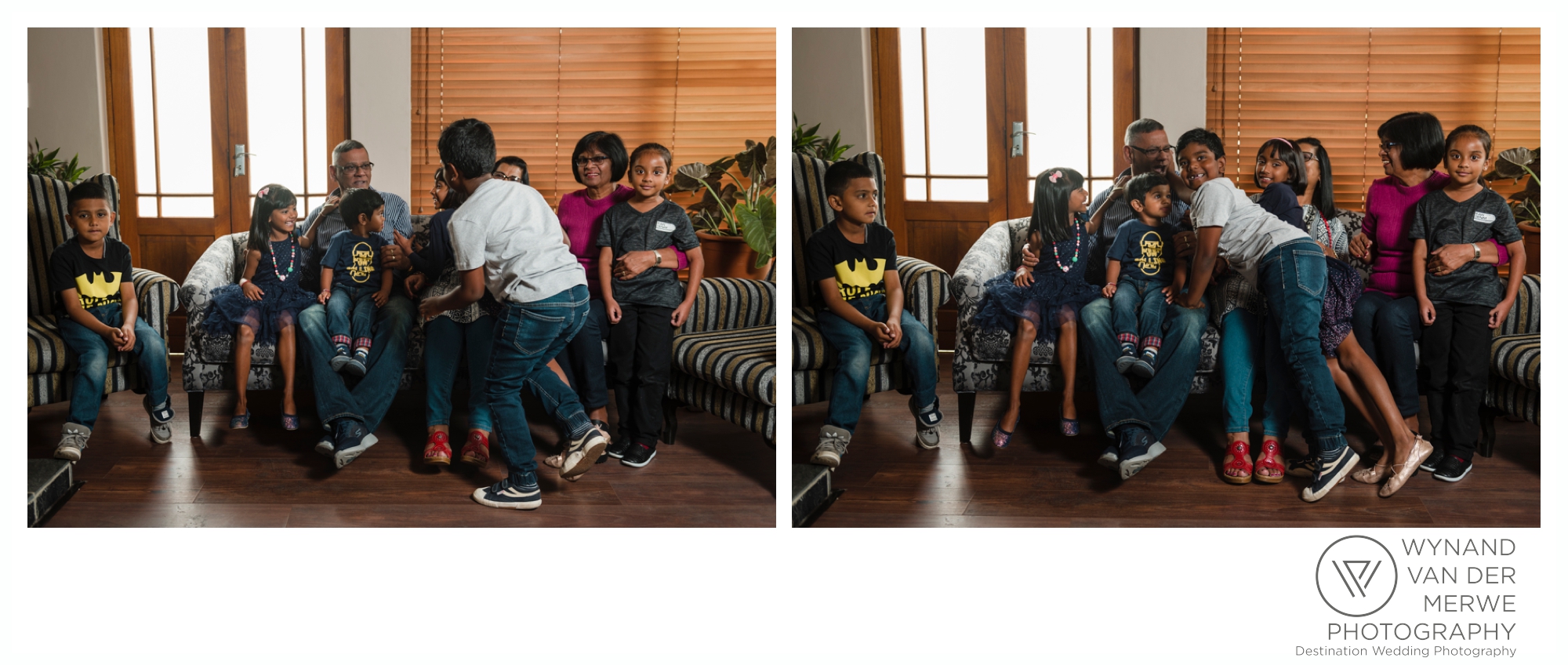 I had so much fun capturing the joy and energy of Linda and her family. Family photography on location, oh what fun.