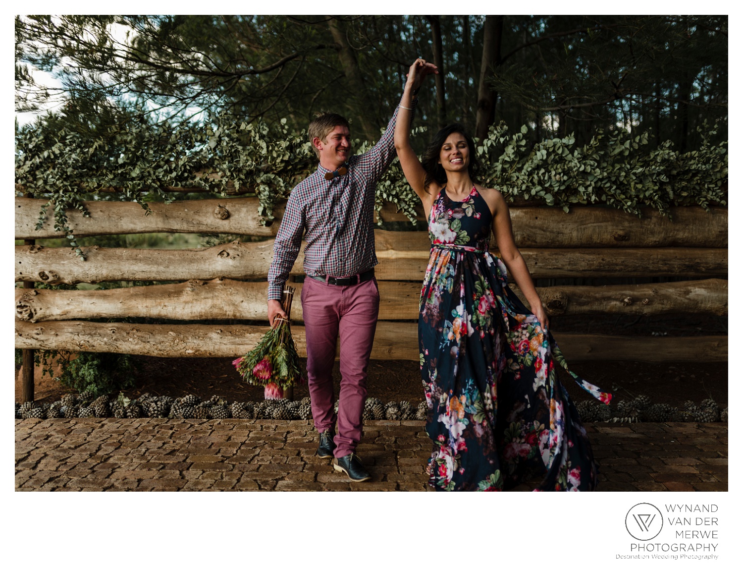 Tertius and Monique's beautiful engagement shoot at Harmonie Proteas