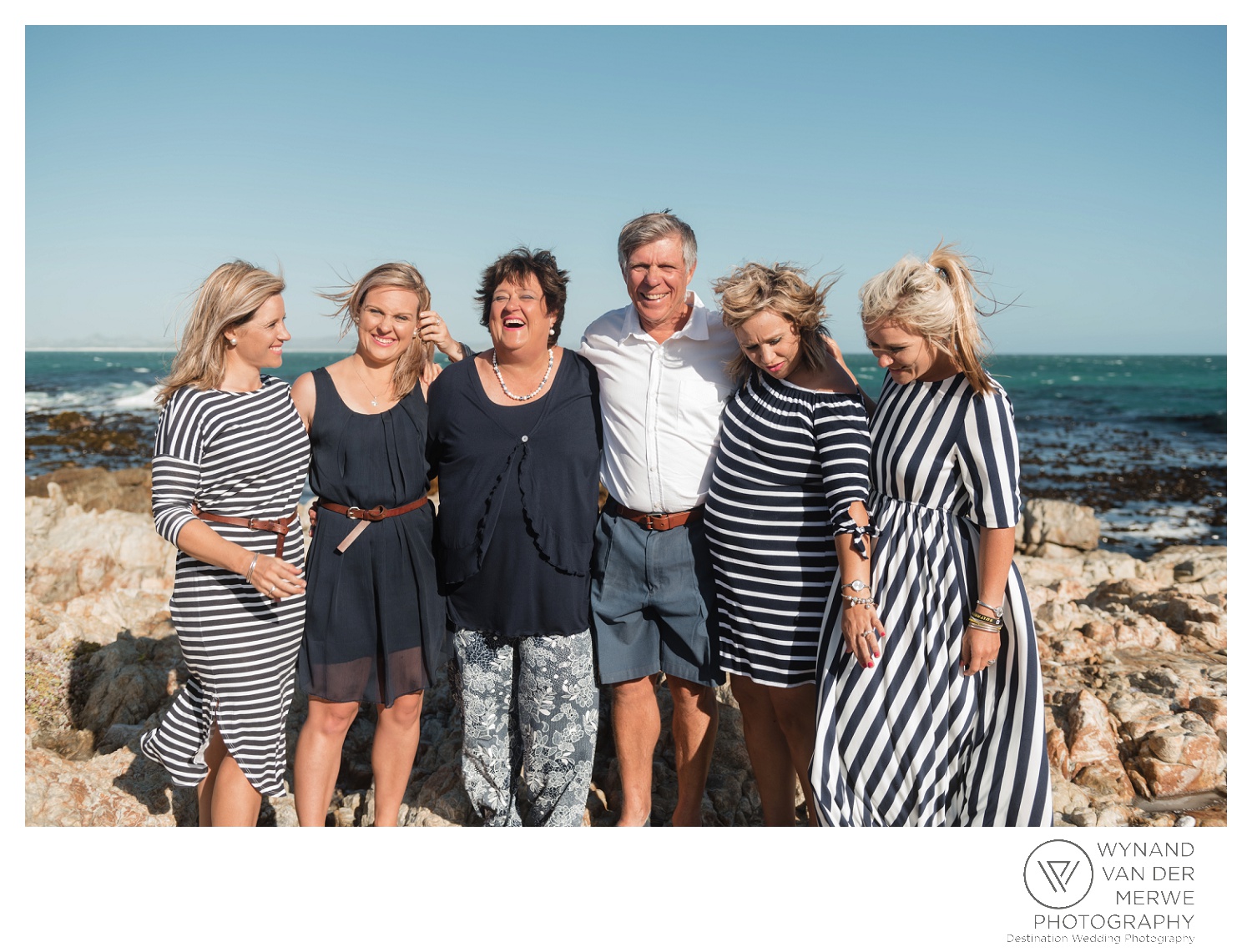 Lize and her family Kleinbaai South Africa