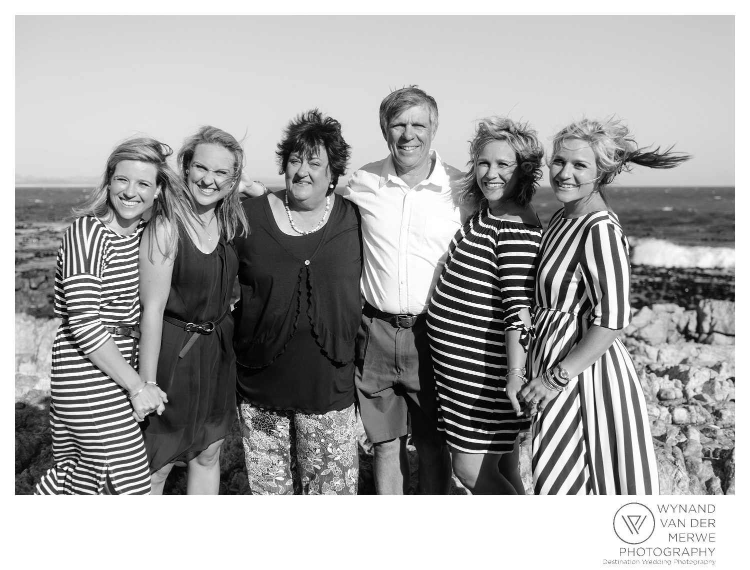 Lize and her family Kleinbaai South Africa