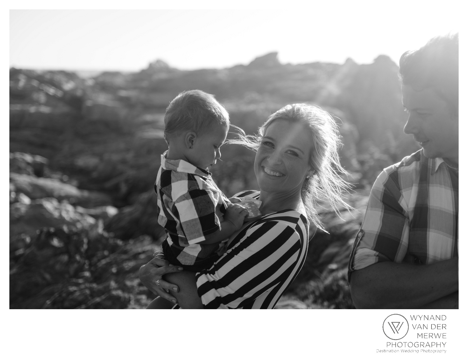 Lize and her family Kleinbaai South Africa