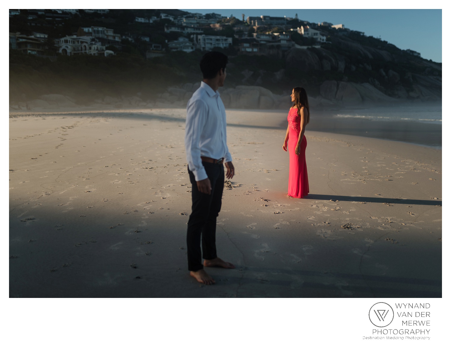 Engagement shoot at Llandudno and Clifton Beach