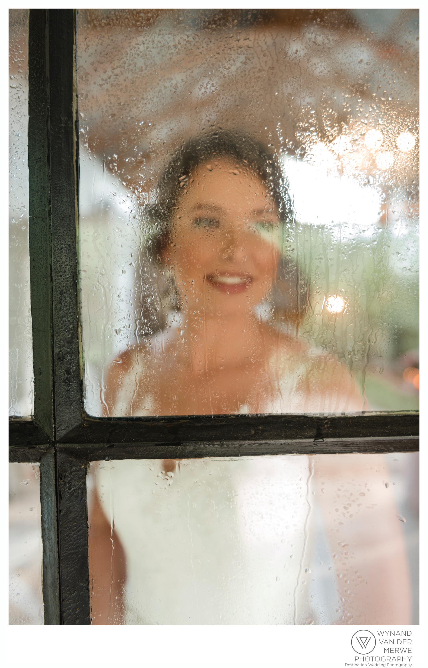 Beautiful Lace on Timber Wedding