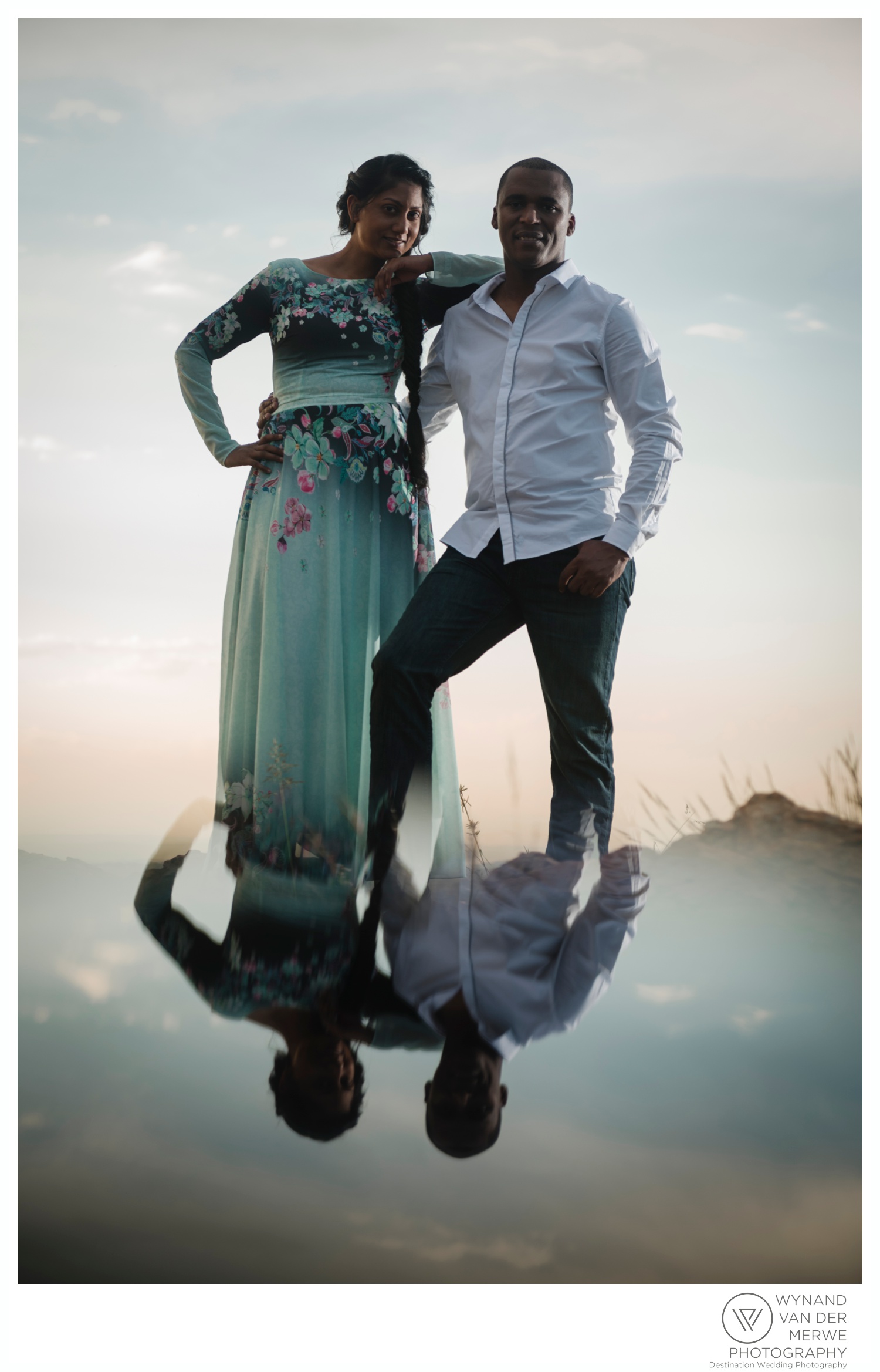 Timothy & Jehdene's beautiful sunset engagement session