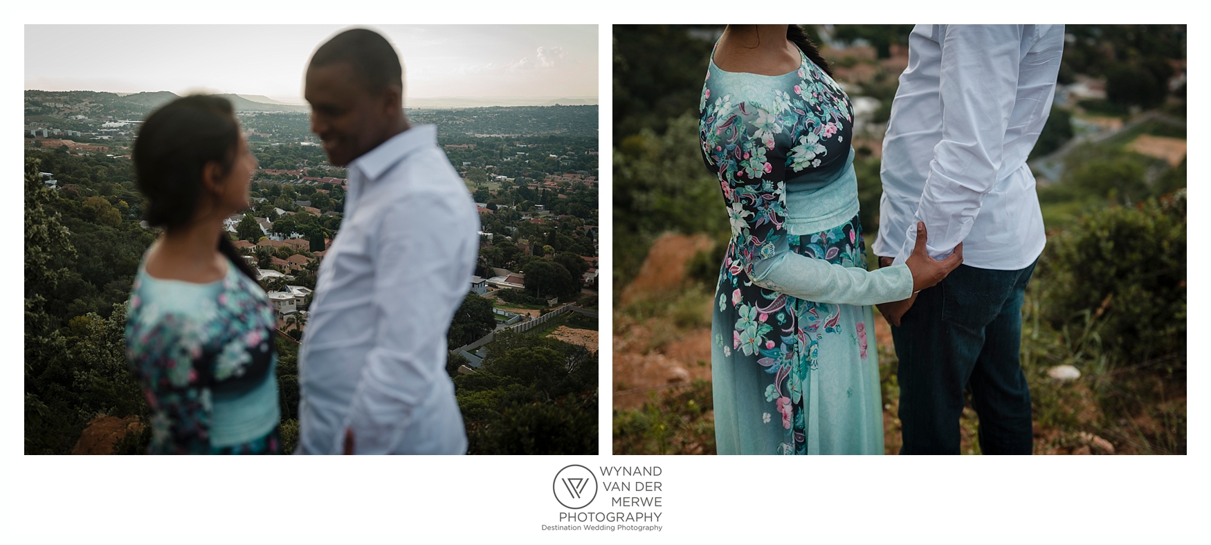 Timothy & Jehdene's beautiful sunset engagement session