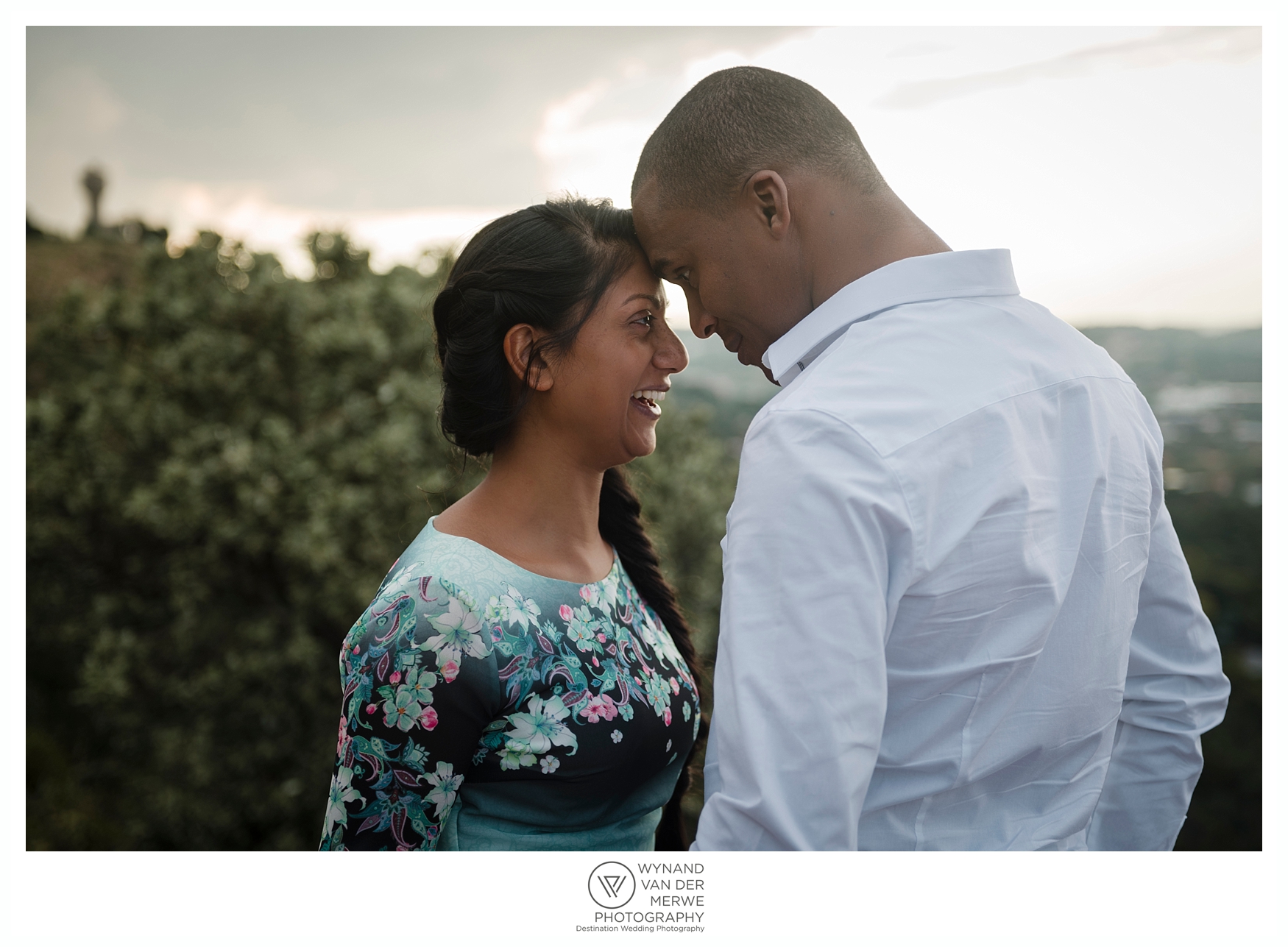 Timothy & Jehdene's beautiful sunset engagement session