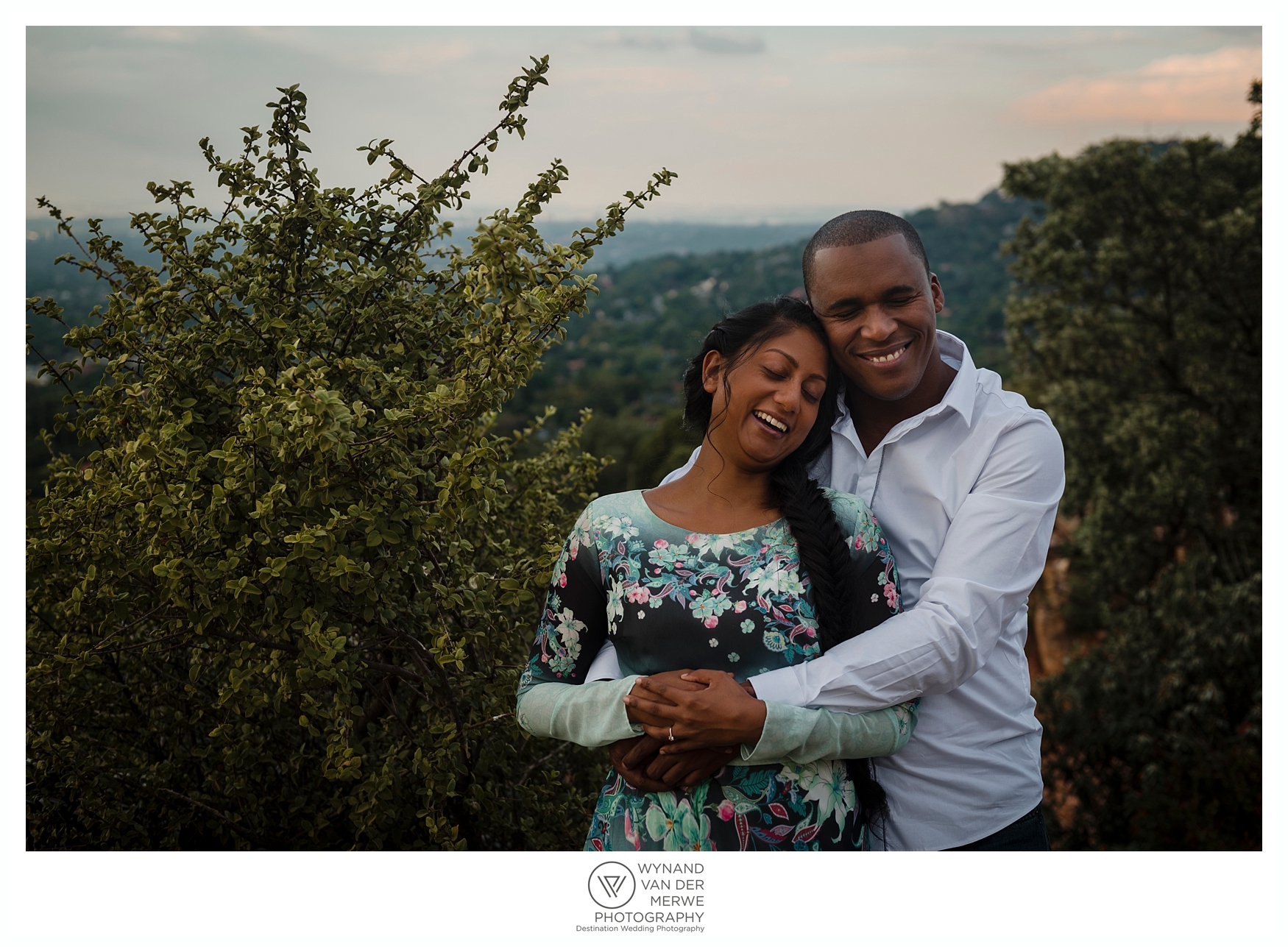 Timothy & Jehdene's beautiful sunset engagement session