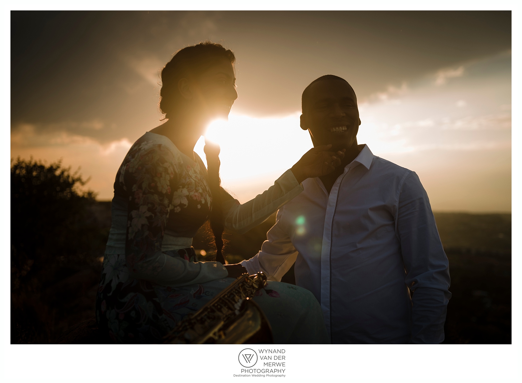 Timothy & Jehdene's beautiful sunset engagement session