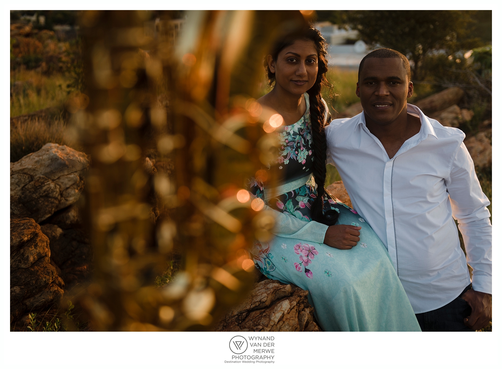 Timothy & Jehdene's beautiful sunset engagement session