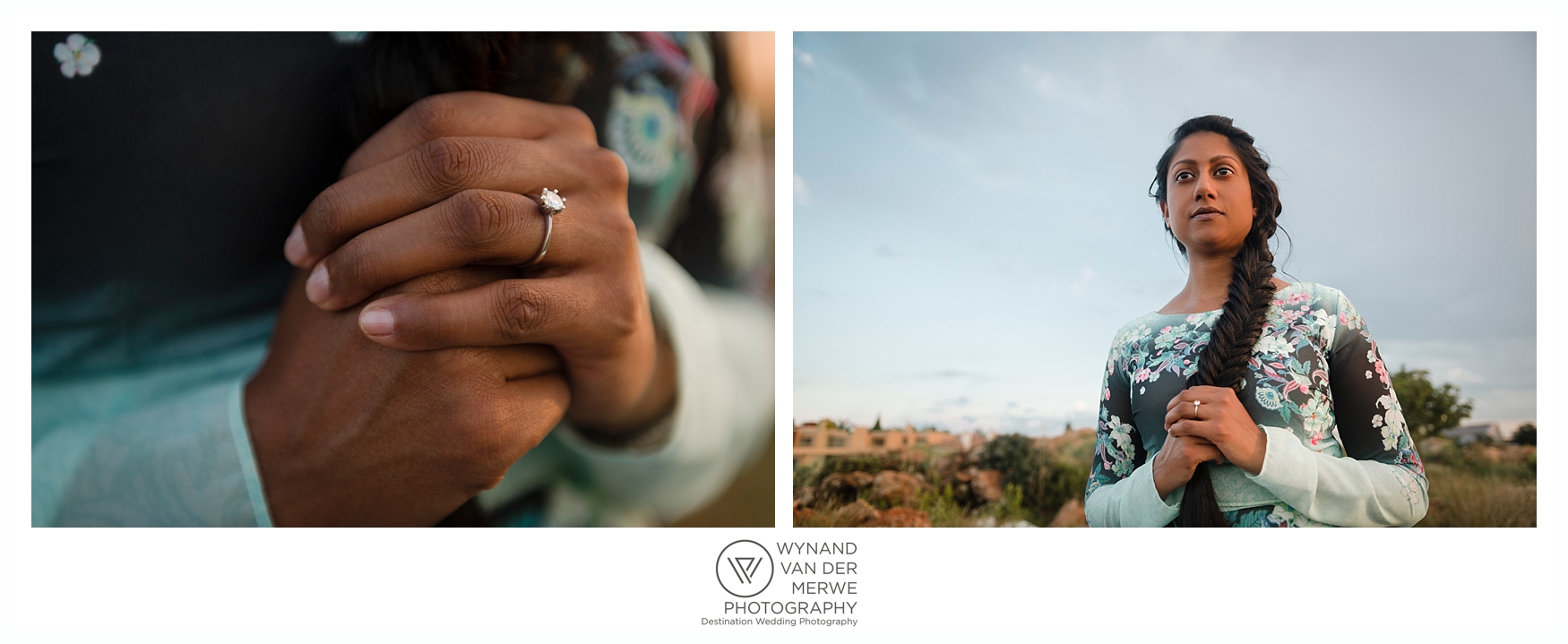 Timothy & Jehdene's beautiful sunset engagement session