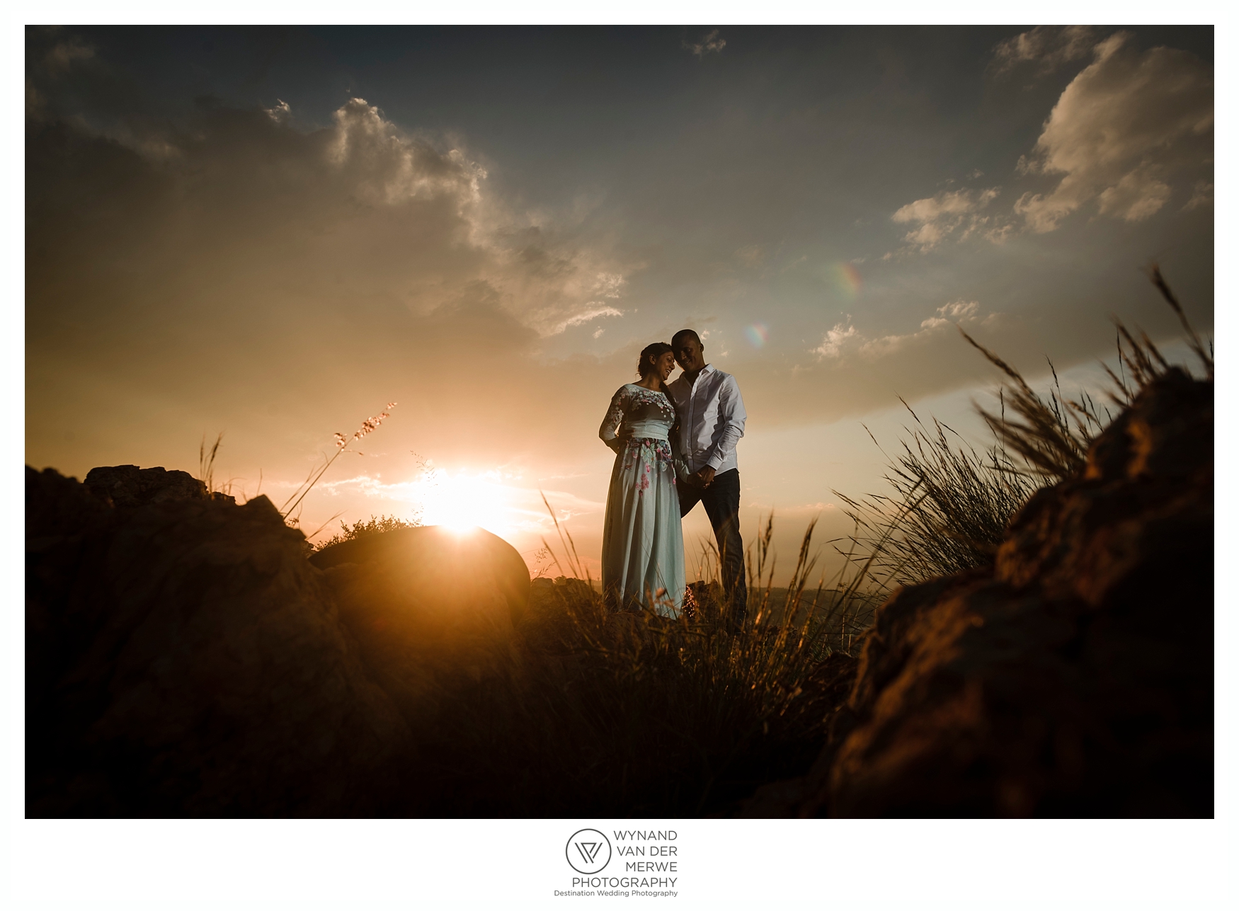 Timothy & Jehdene's beautiful sunset engagement session