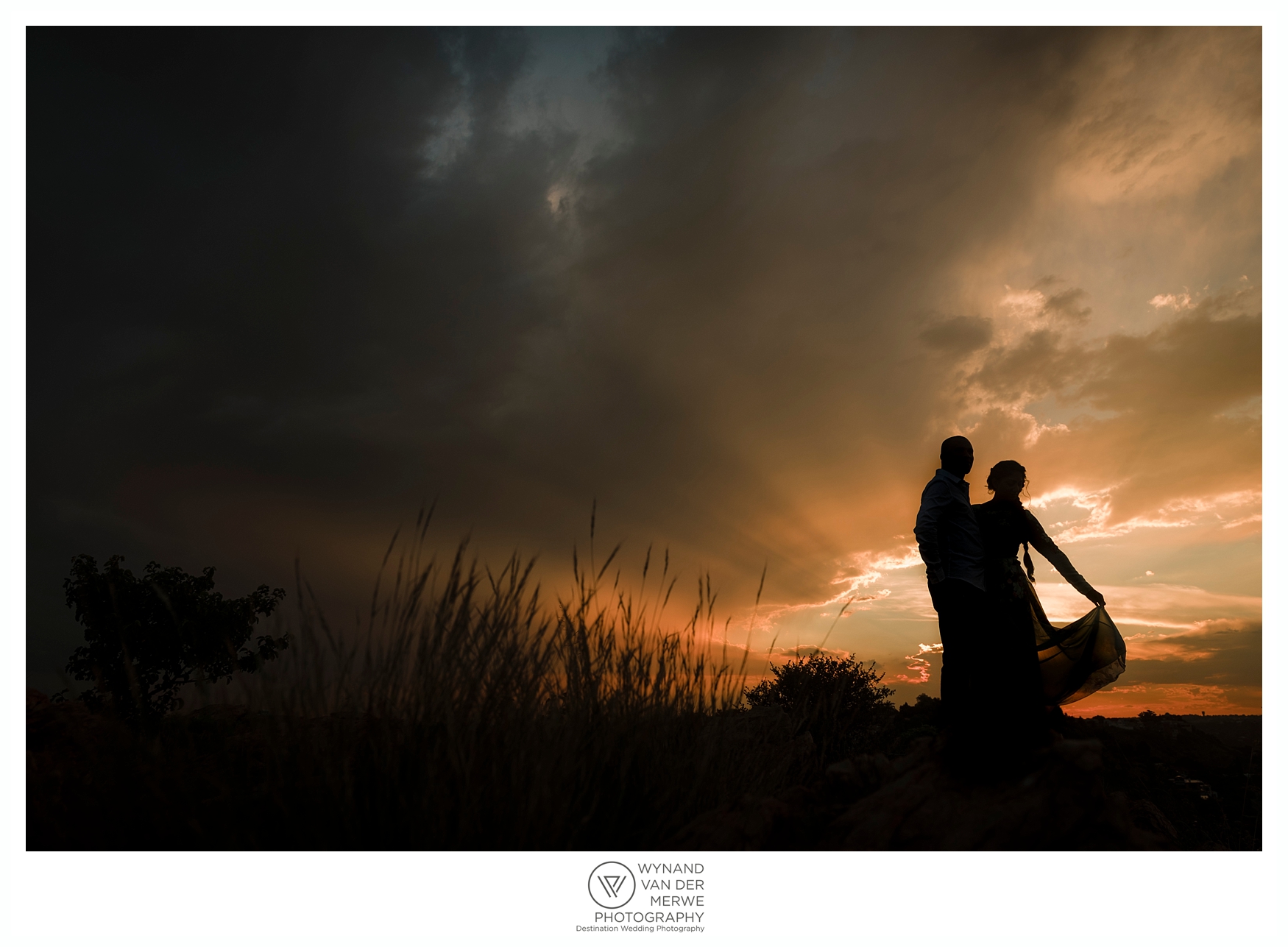 Timothy & Jehdene's beautiful sunset engagement session