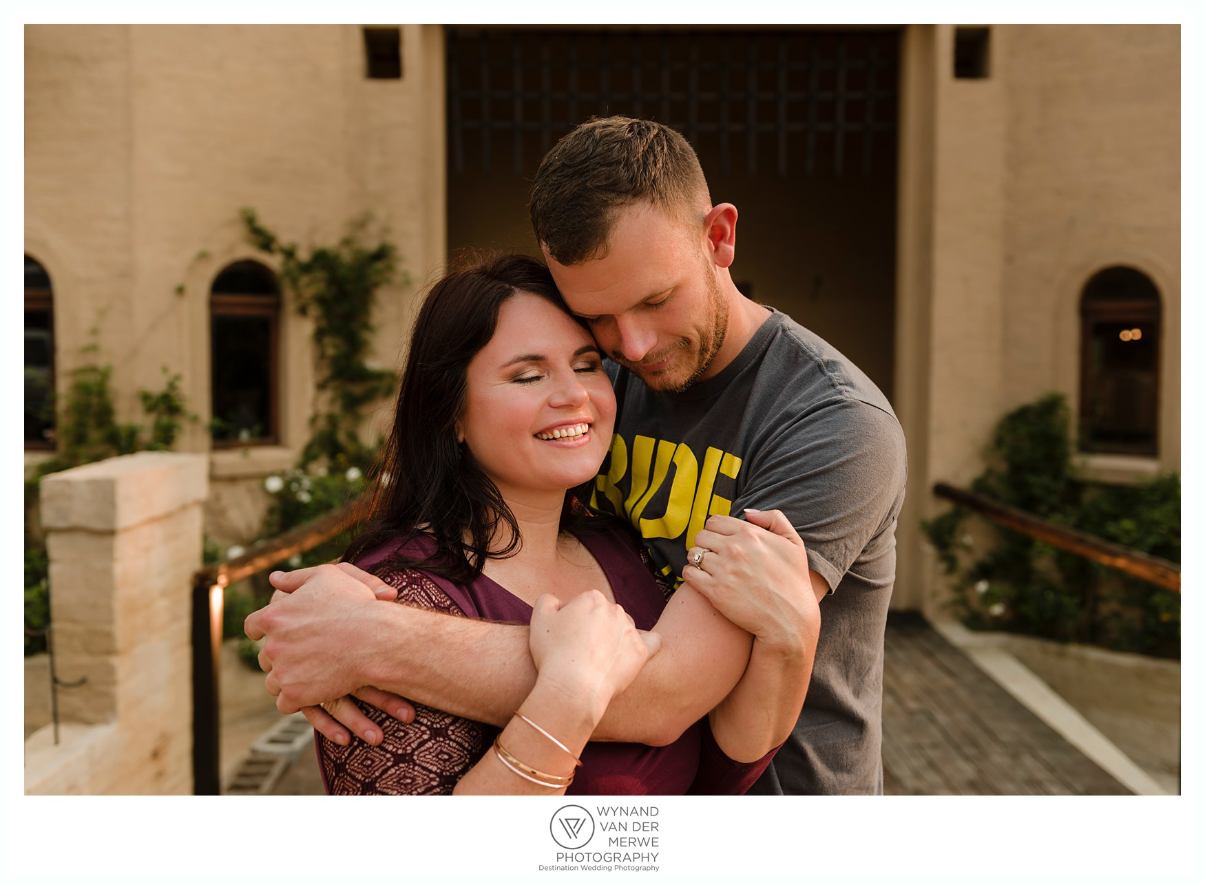 Michael & Elmarie eshoot at the Moors Castle