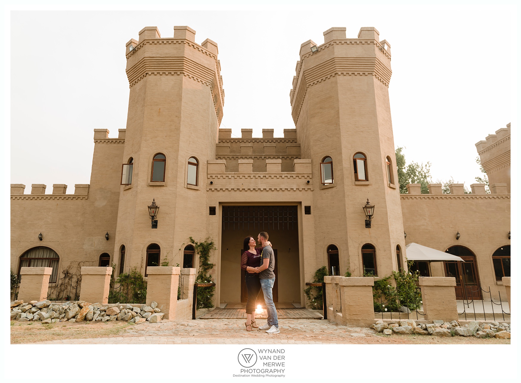 Michael & Elmarie eshoot at the Moors Castle