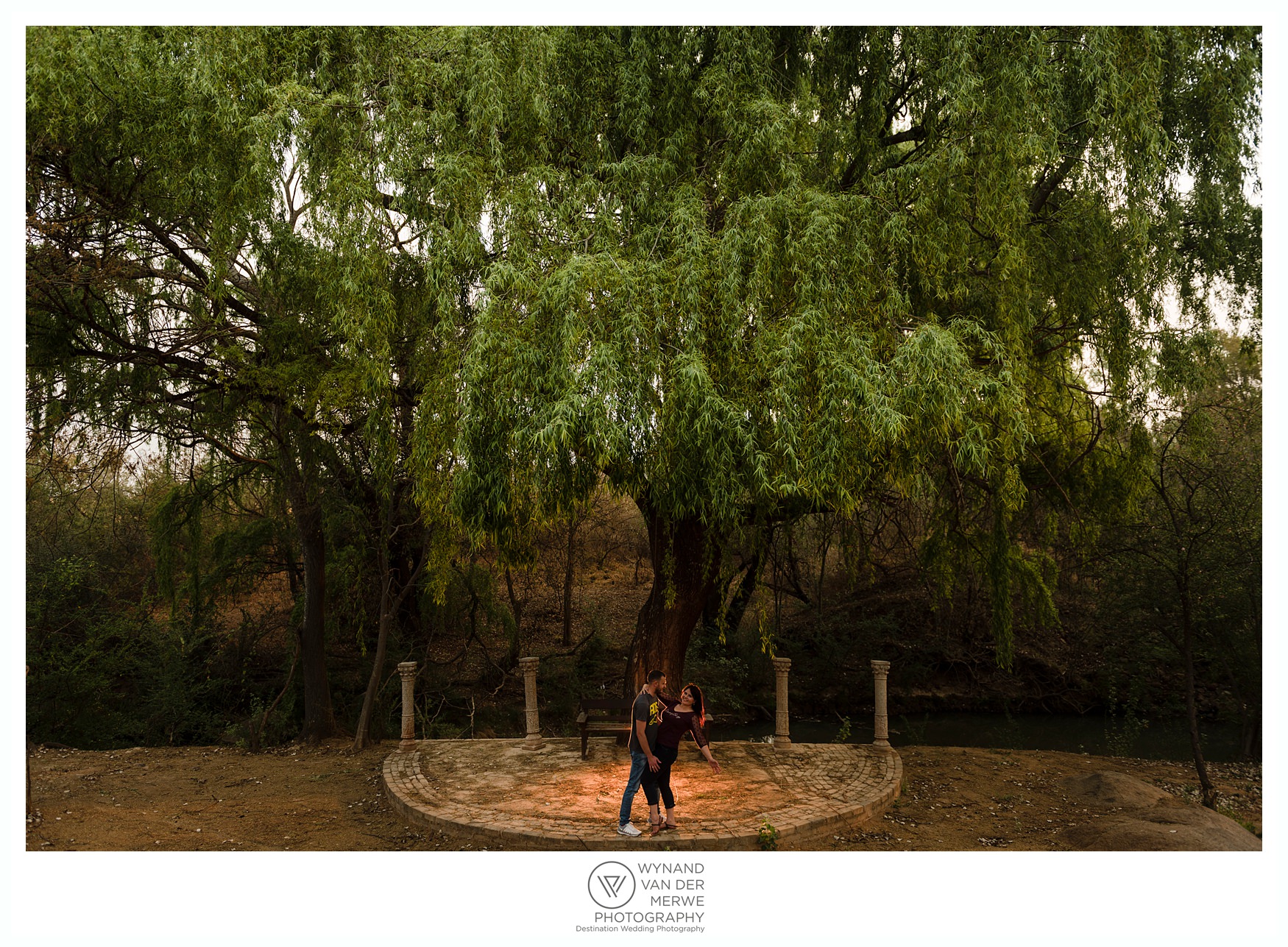 Michael & Elmarie eshoot at the Moors Castle