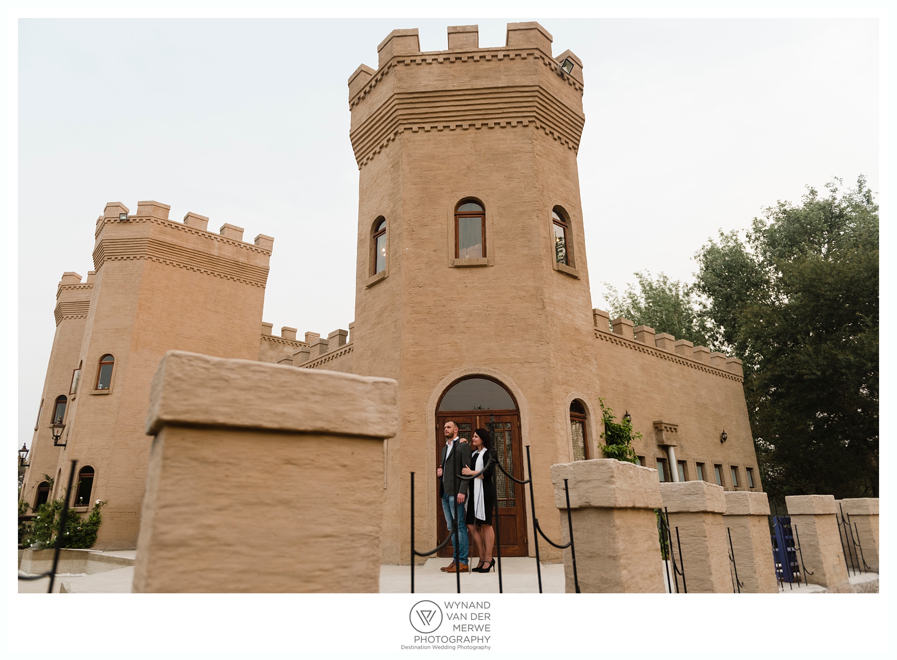 Michael & Elmarie eshoot at the Moors Castle